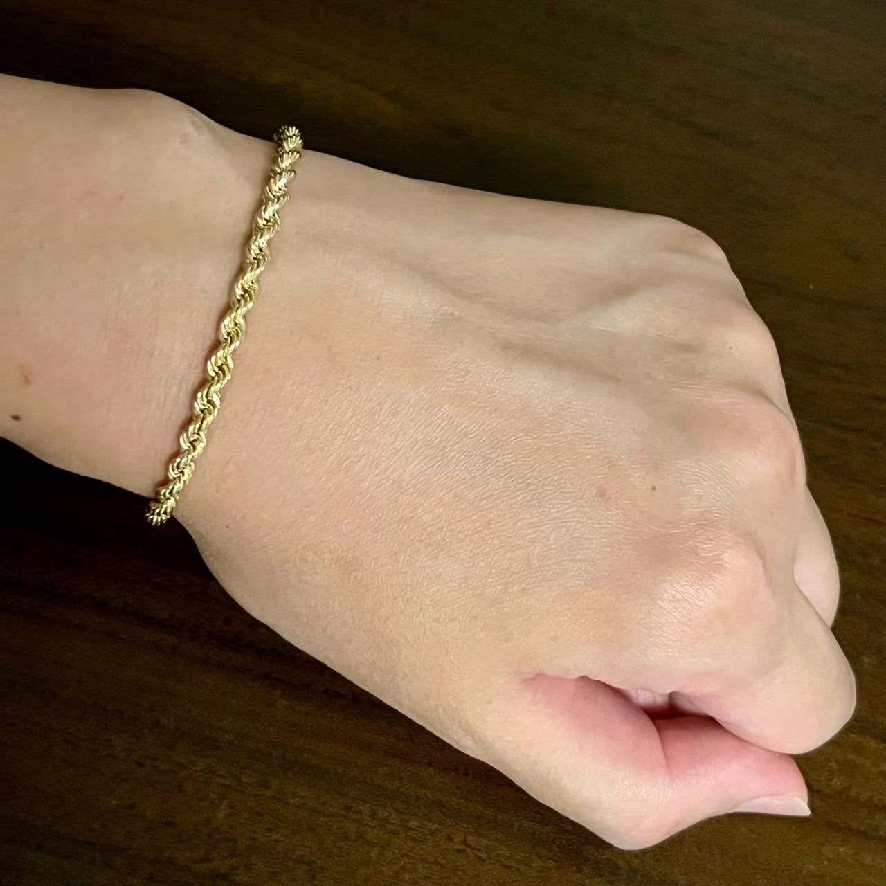 VINTAGE TIFFANY & CO. 14K Gold Twist Rope Bracelet | ヴィンテージ