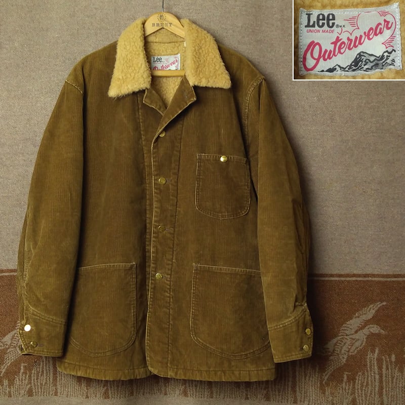 70s Lee Sherpa-Lined Brown Corduroy Chore Jacket | Wonder Wear