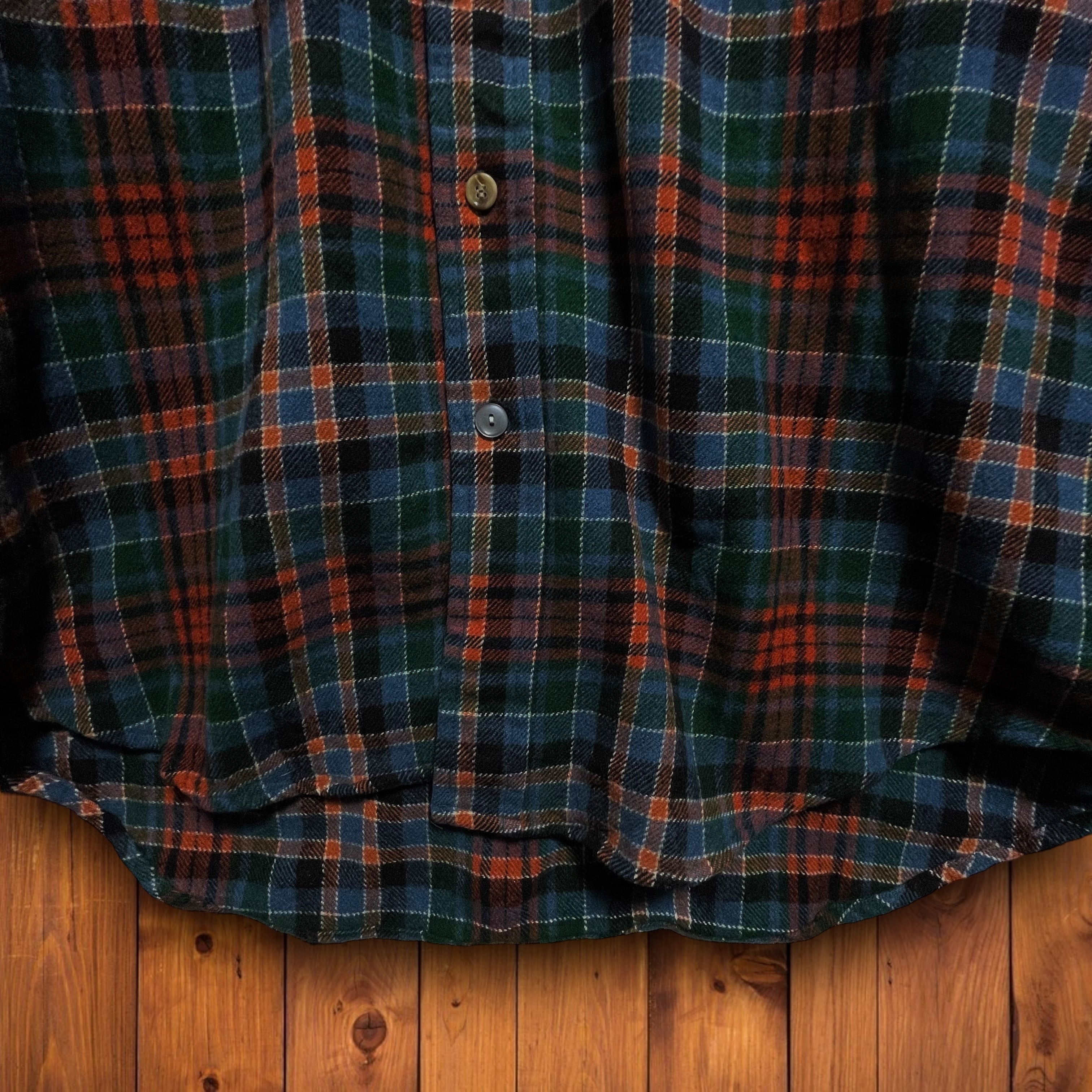 PENDLETONペンドルトン 70sヴィンテージ ウール チェック柄 ネルシャツ