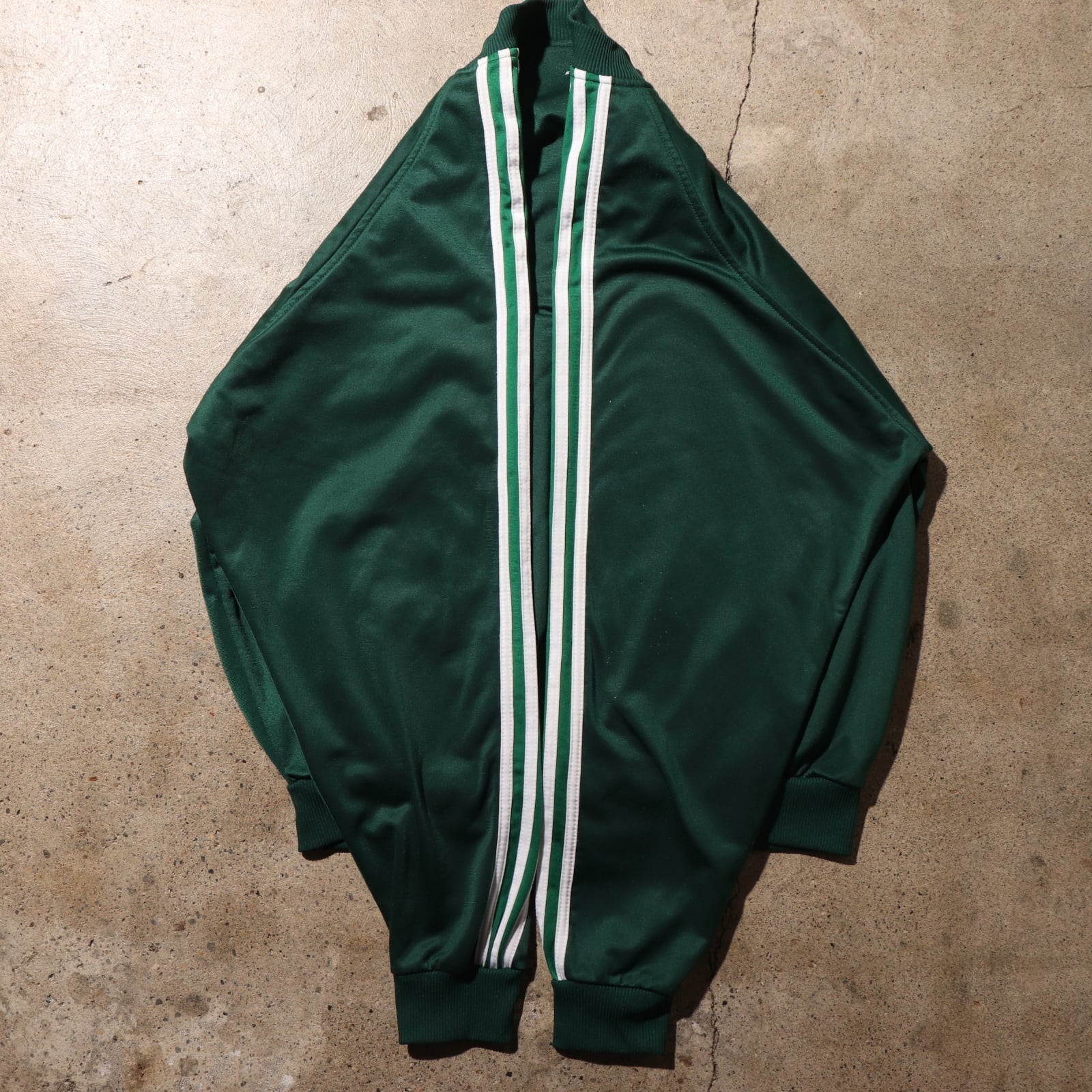 美品 90s XL adidas トラックジャケット アディダス 緑 グリーン