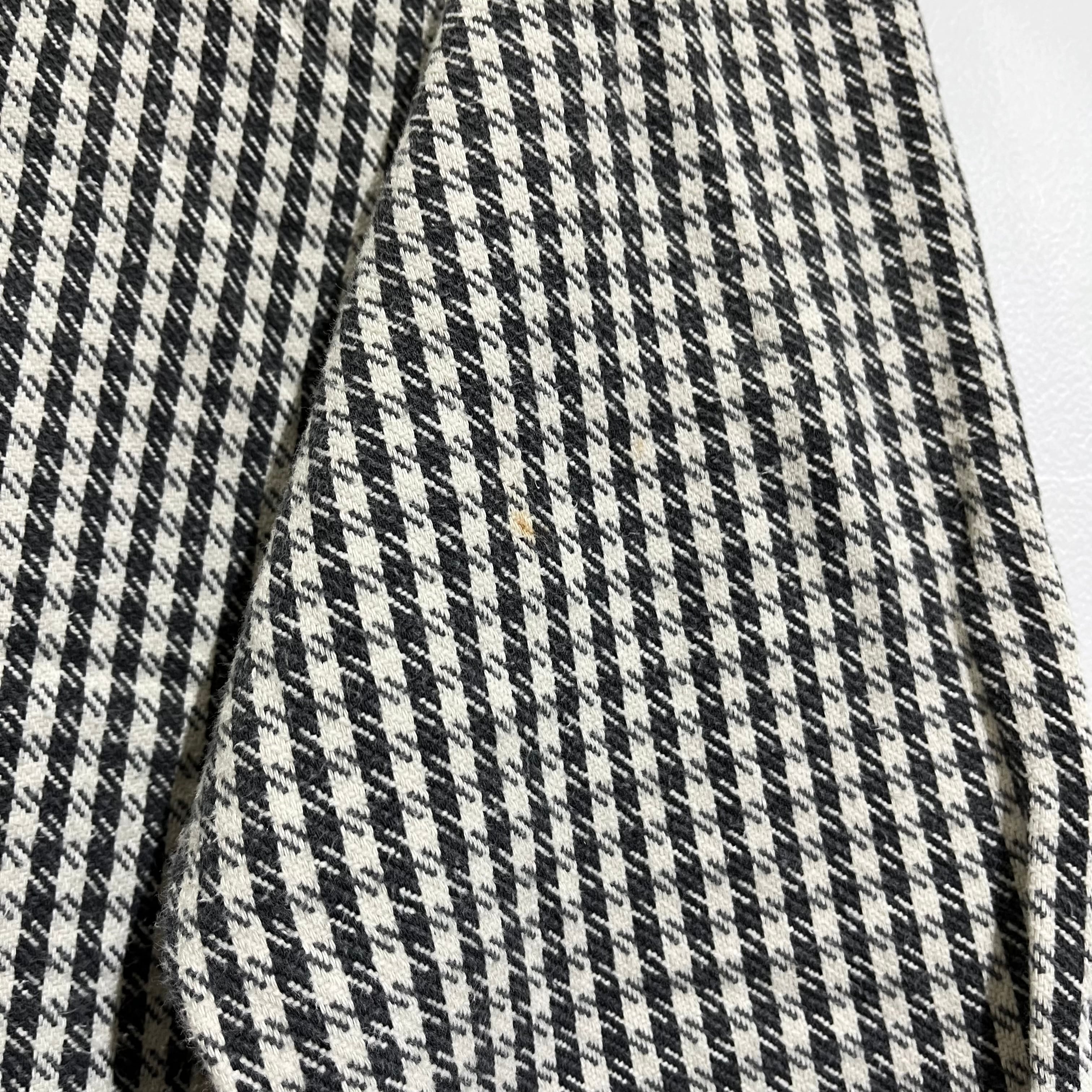 80s Frostproof Flannel Shirt 80年代 フロストプルーフ 白黒