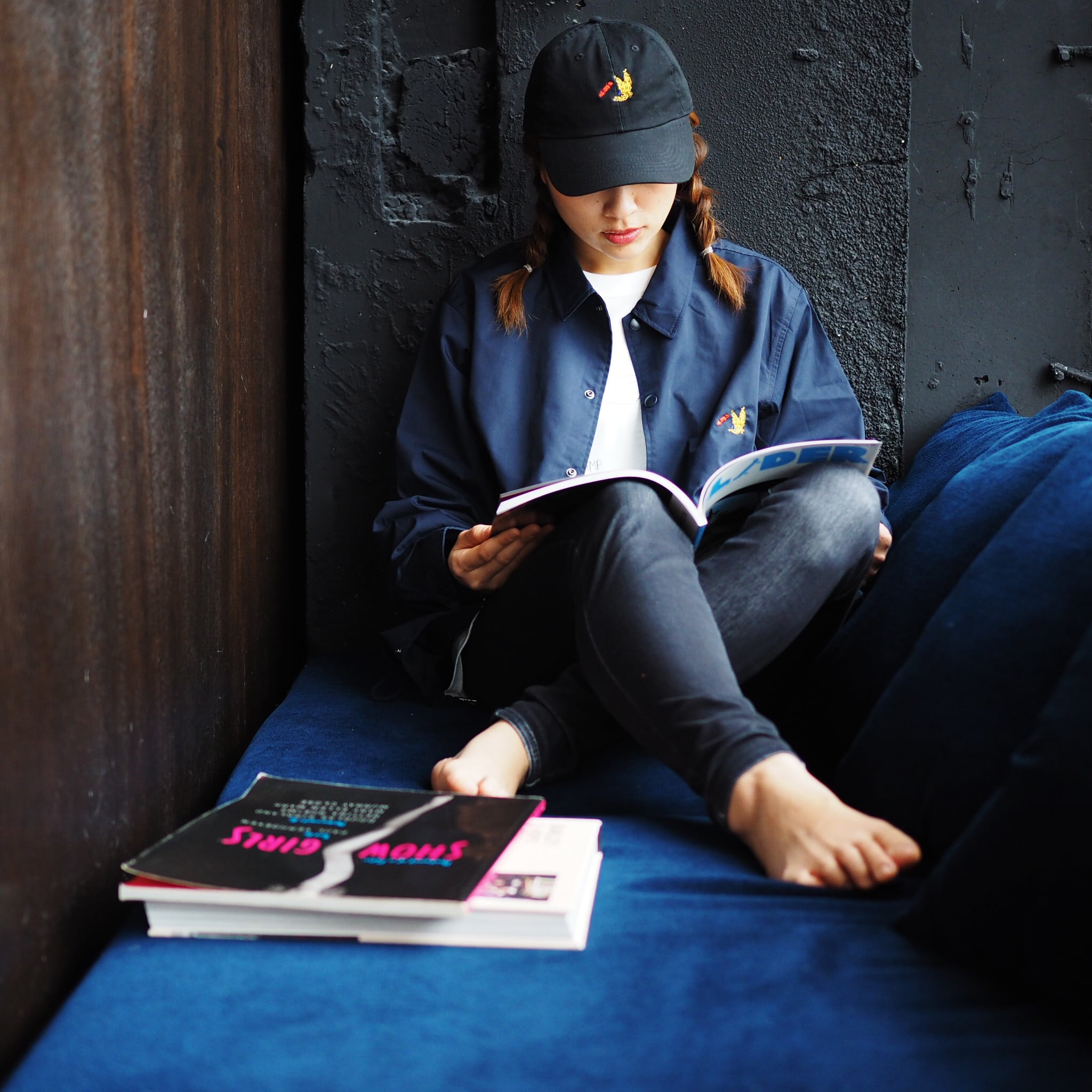 SK8 YETI キャップ ブラック | bluewhite(ブルーホワイト)ファッション