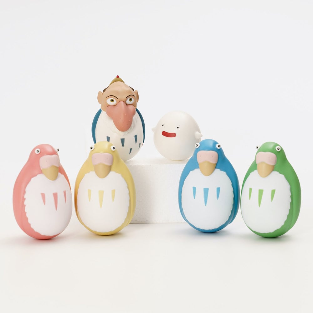 君たちはどう生きるか ゆらゆらおきあがりこぼし インコマン赤・黃