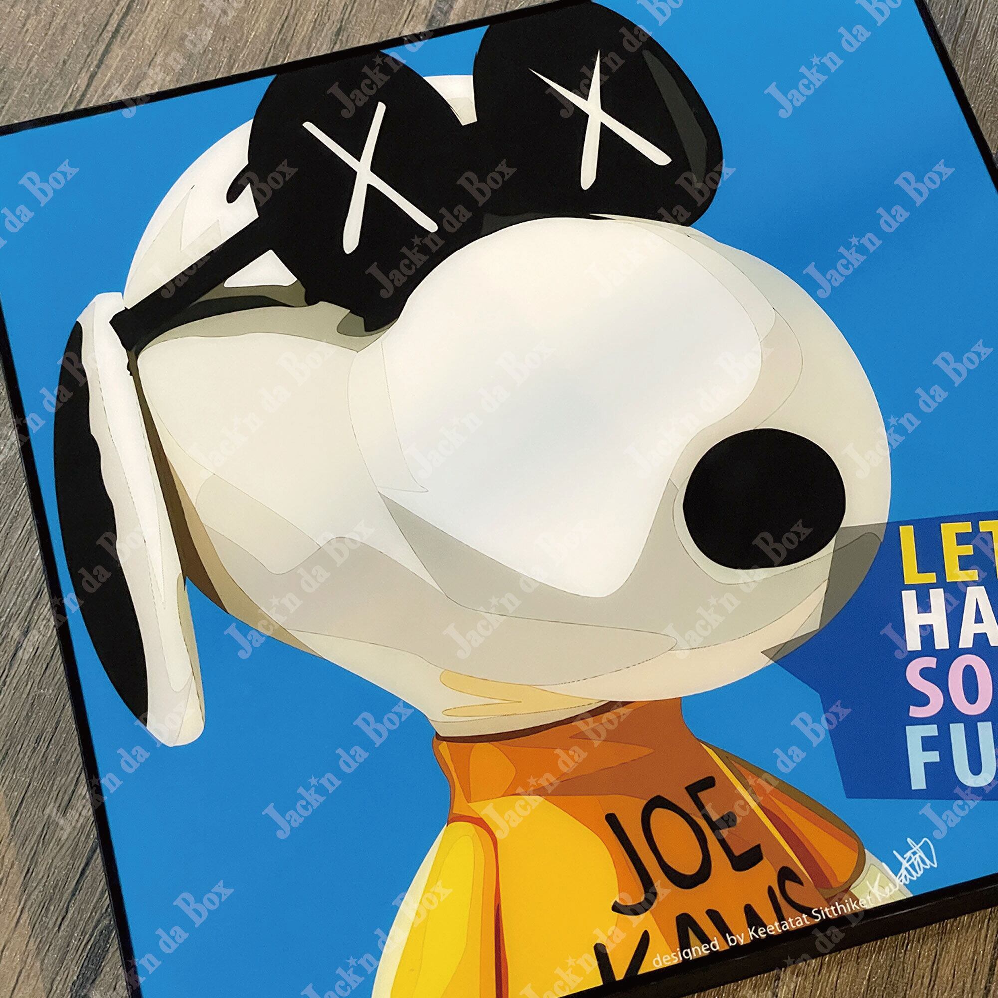 100%本物 Jack'n da Box 直営販売】Keetata POPART = KAWS カウズ