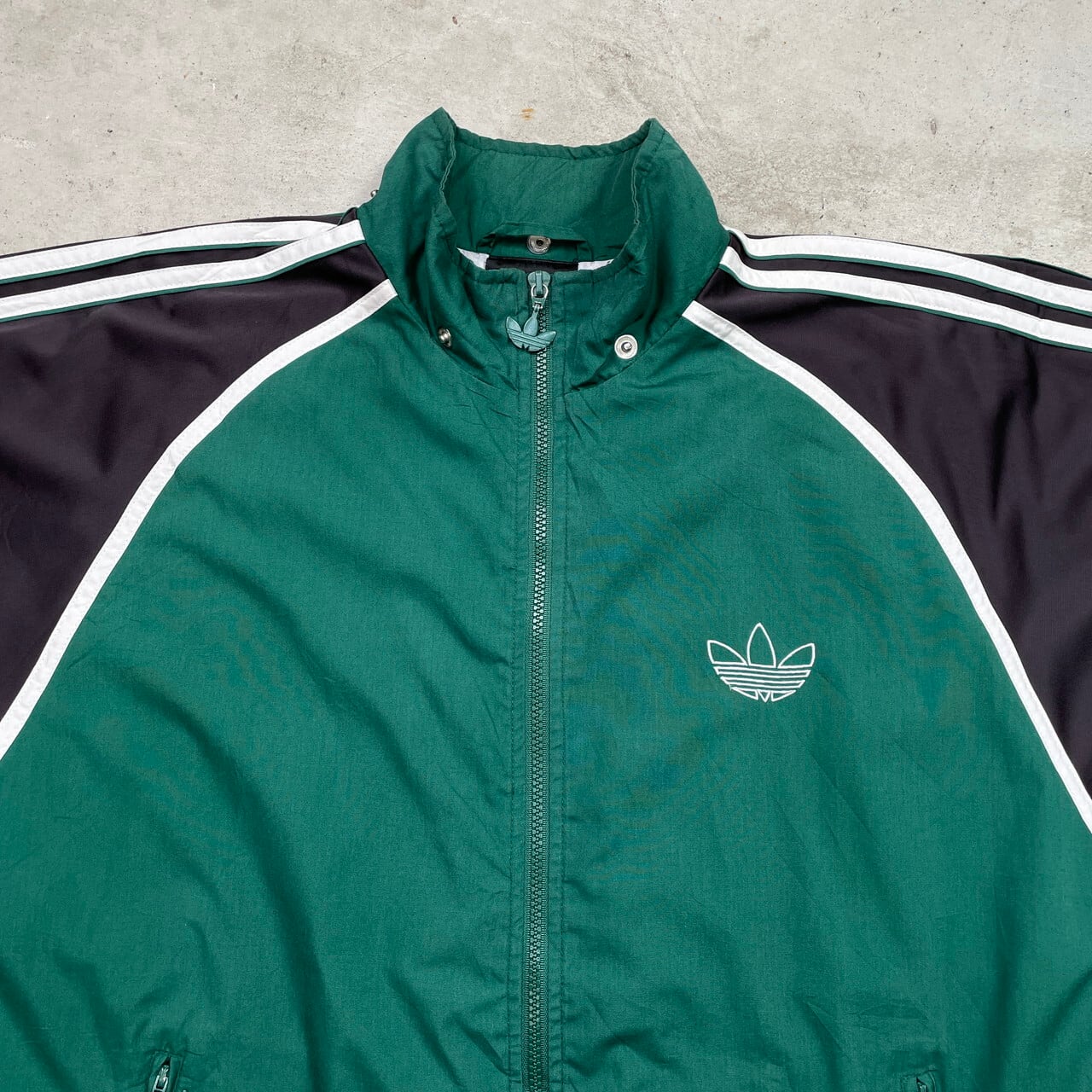 90年代 adidas アディダス トラックジャケット ジャージ×ポリコットン