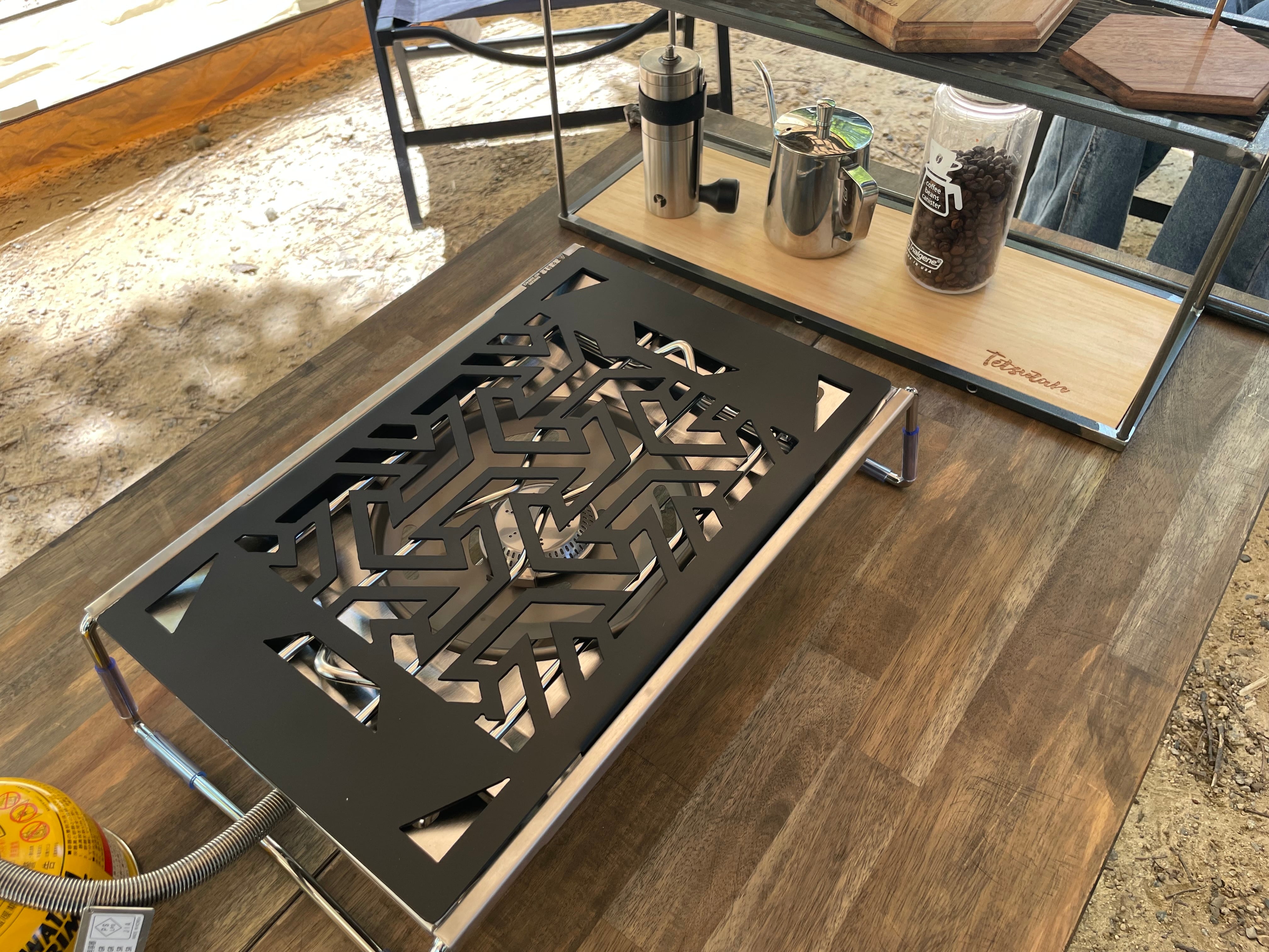 フラットバーナー専用 天板 ロゴなし | TETSUZAN