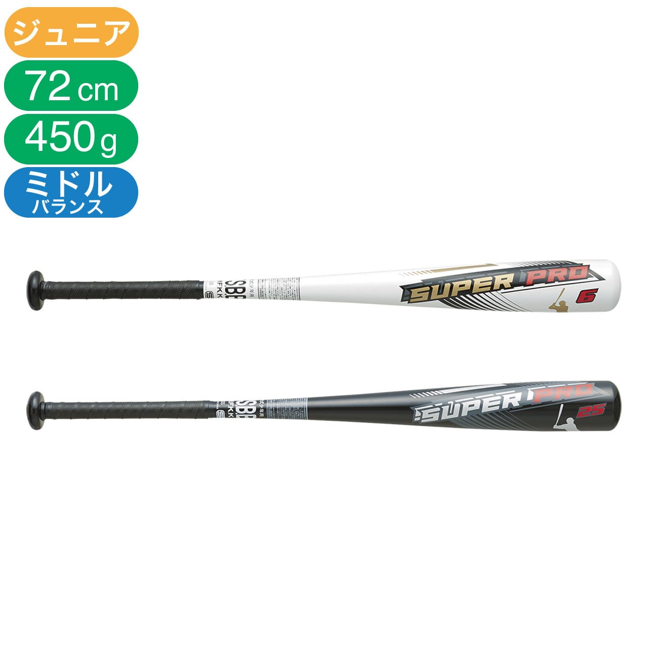 SSK】ジュニア 軟式用 バット MM18 JR FRP製 80cm/580g平均 トップ