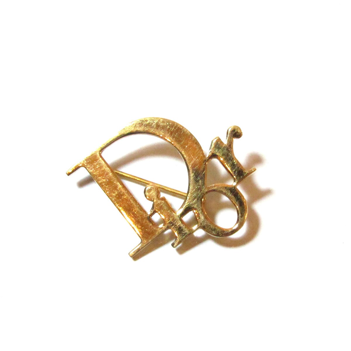 Christian Dior」 Vintage logo brooch | PANIC ART MARKET