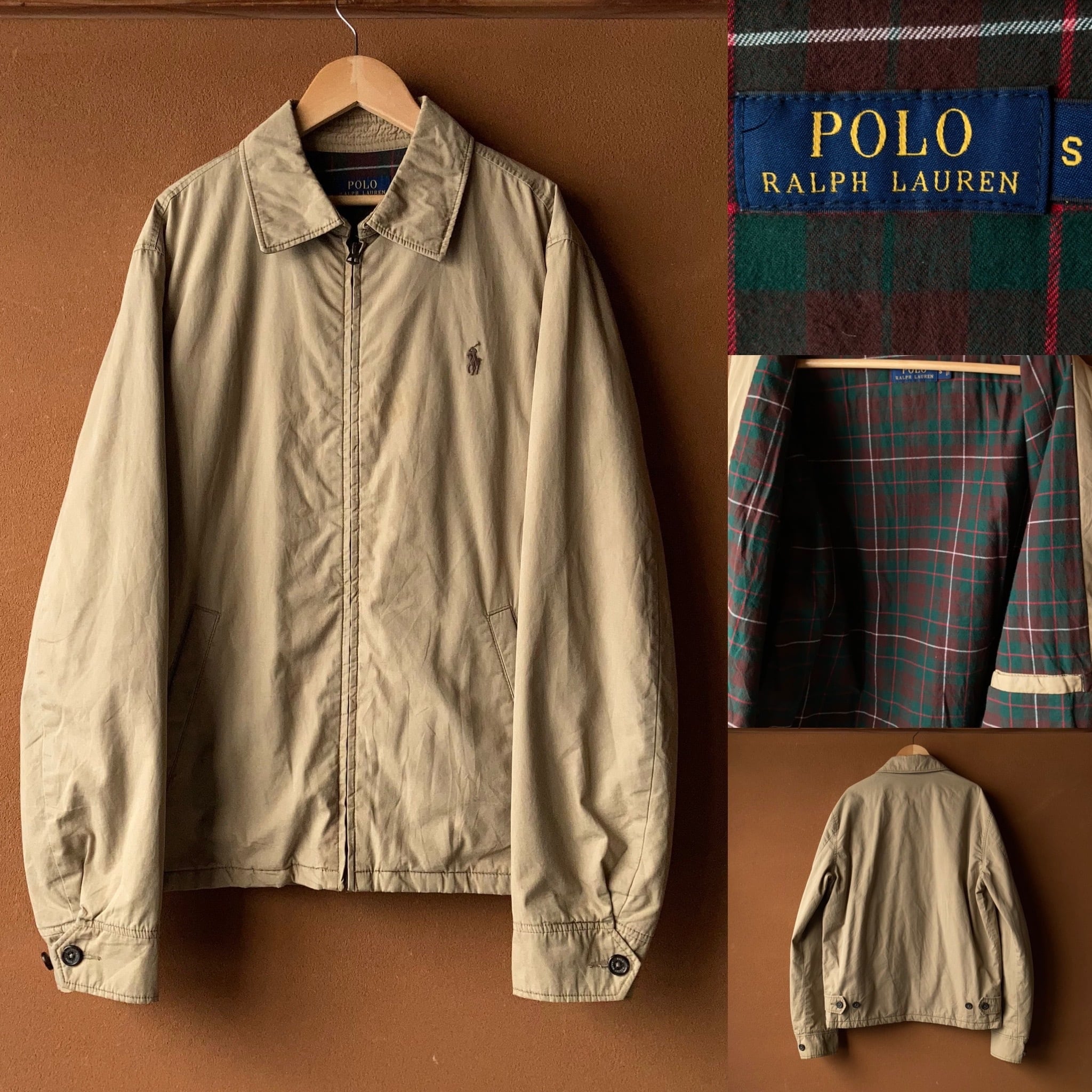 POLO by Ralph Lauren スウィングトップジャケット ベージュ SIZE S
