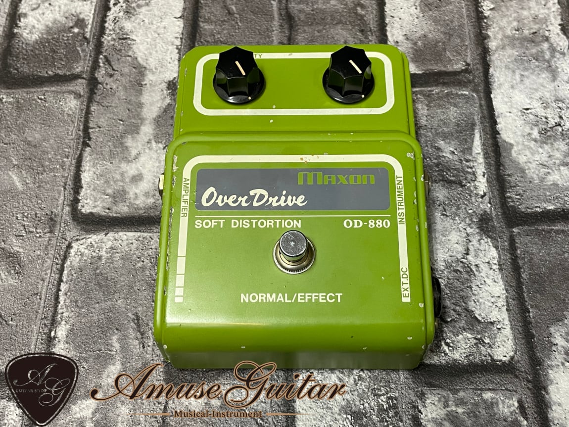 Maxon OD-880 SOFT DESTORTION 1976年製【Full Original】”REGENDARY