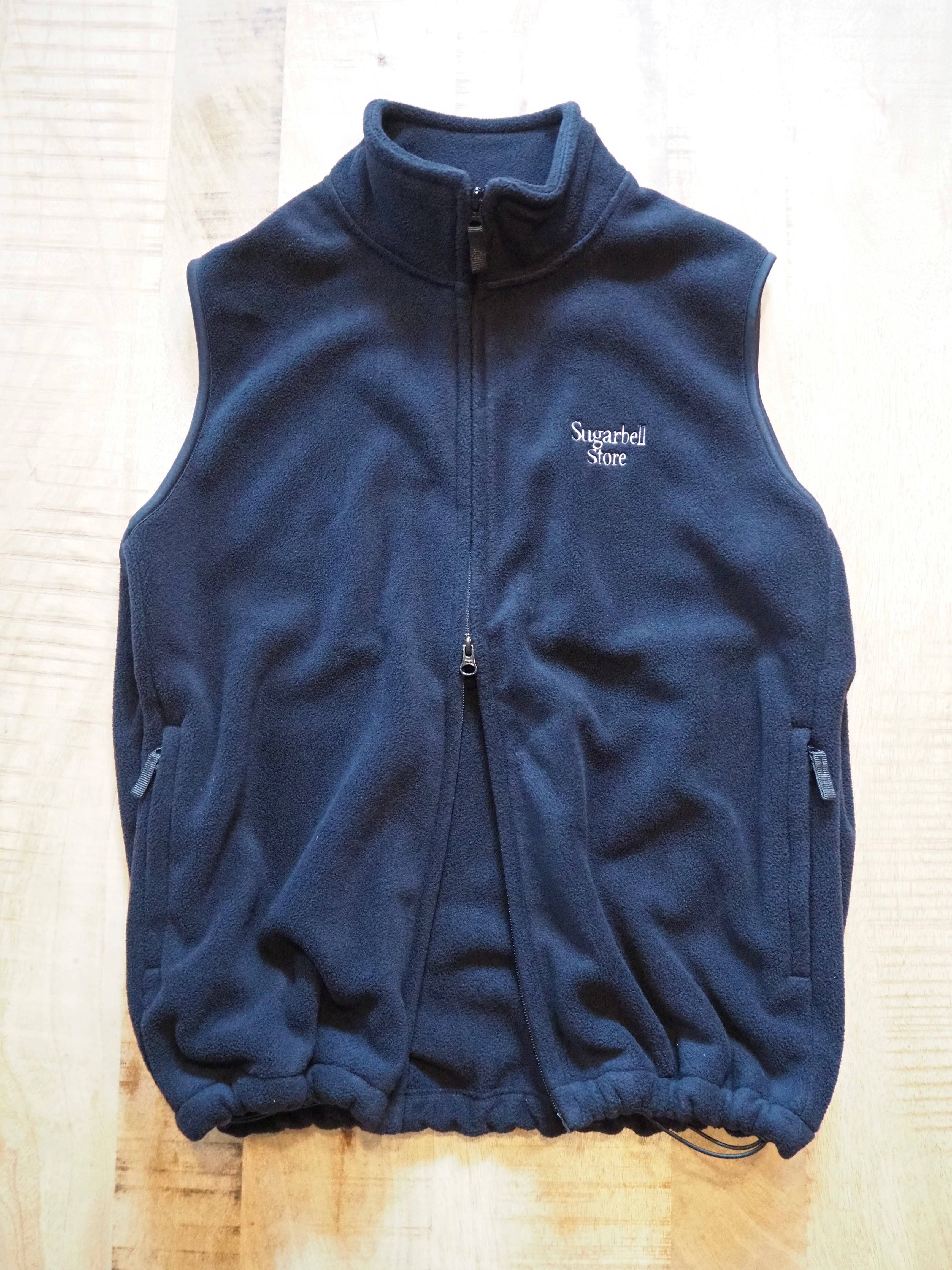Fleece vest【Black】 | SUGARBELL