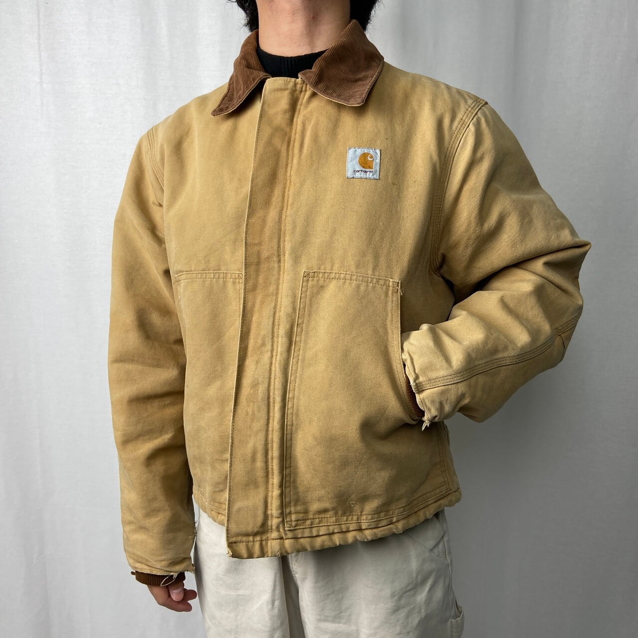 90年代 Carhartt カーハート ダック地 トラディショナルジャケット