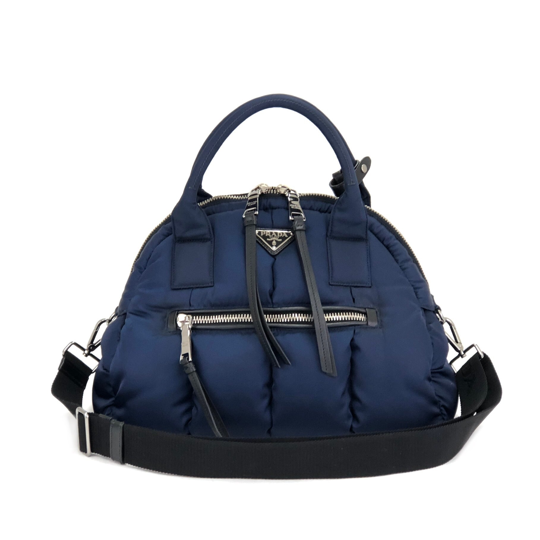 PRADA プラダ テスート ボンバー 2WAY ミニボストン BL0881 ナイロン