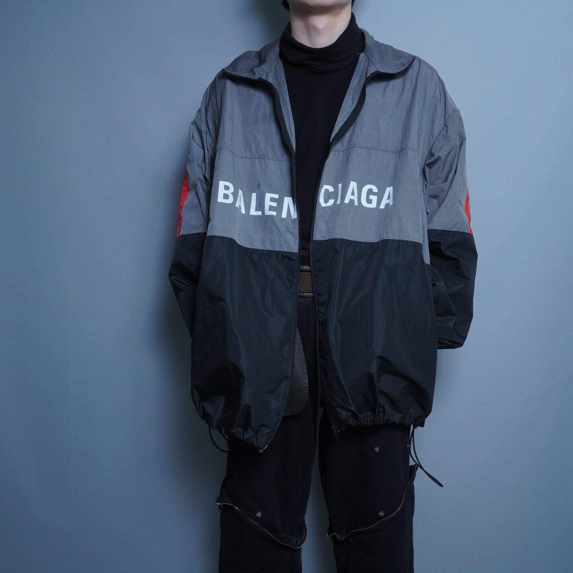 BALENCIAGA】バレンシアガ 19AW デムナ期 ロゴデザインオーバー
