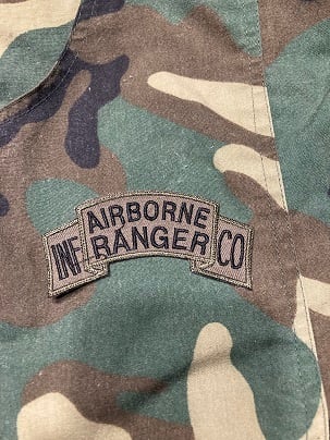 ミリタリー ワッペン パッチ U.S.Army Airborne RANGER アーミーエアー