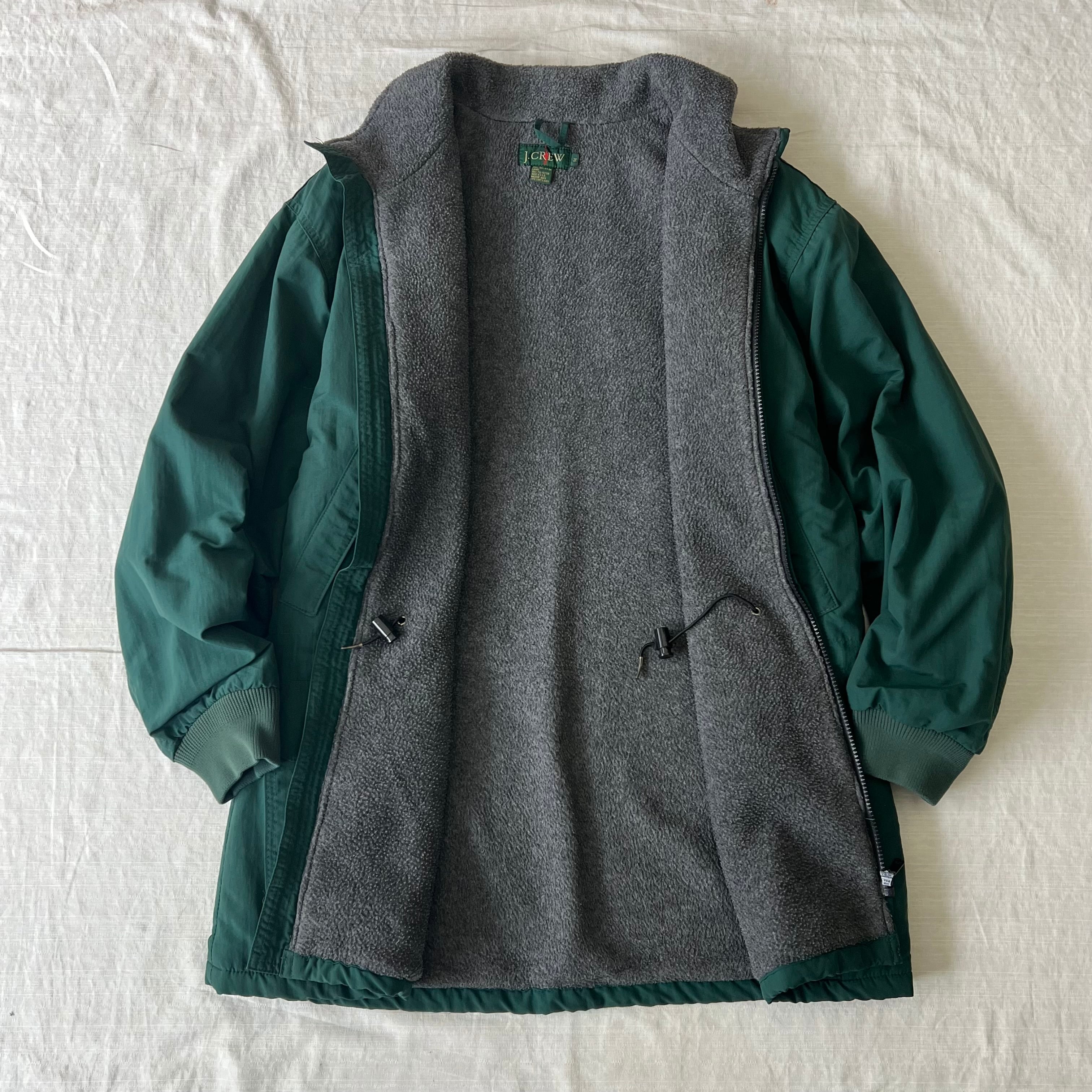SALE 20%OFF】90's USA製 J.CREW フリースライナーナイロンジャケット