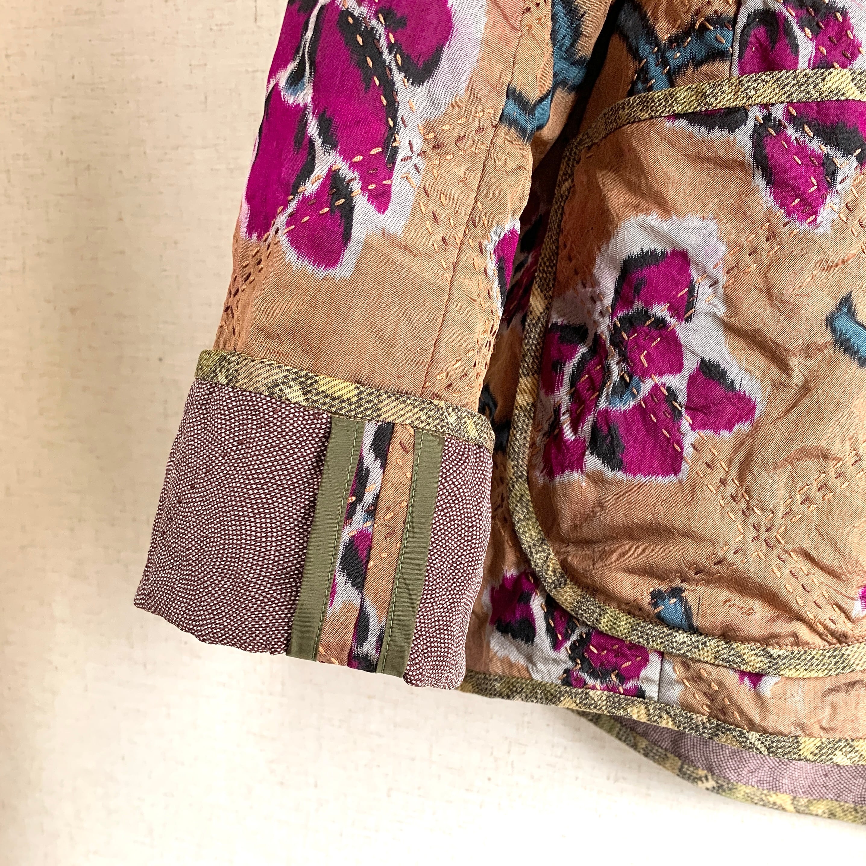 着物リメイク キルティングジャケット | SONAJIRA