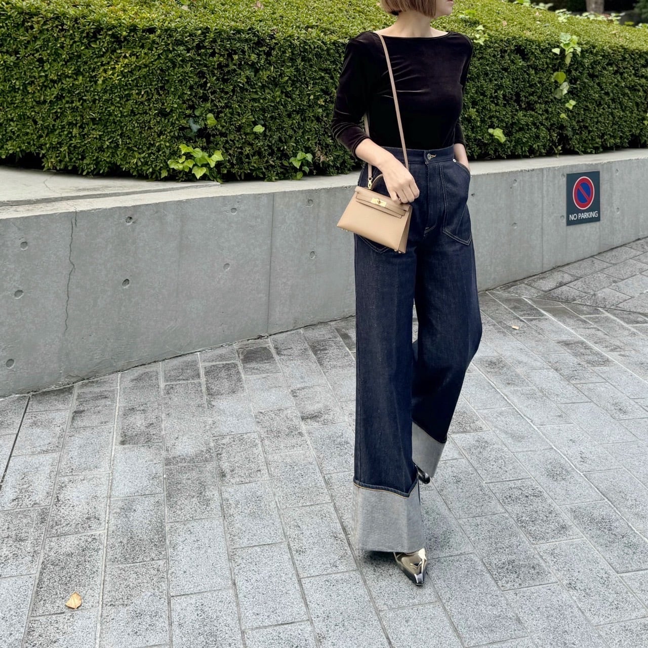 ロールアップデニム Laetitia | Cygne