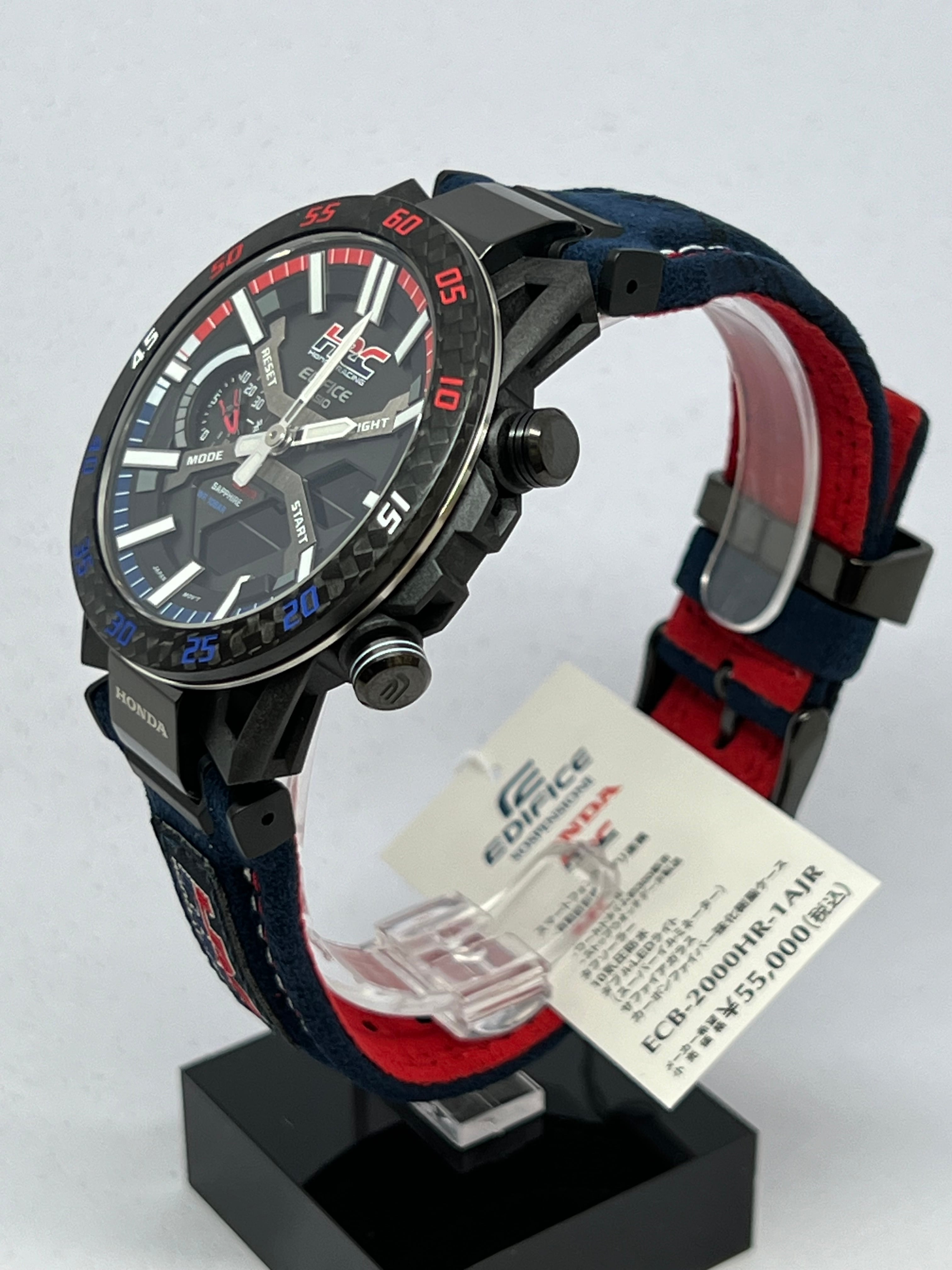 CASIO EDIFICE ECB-2000HR-1AJR Honda Racing Collaboration Model