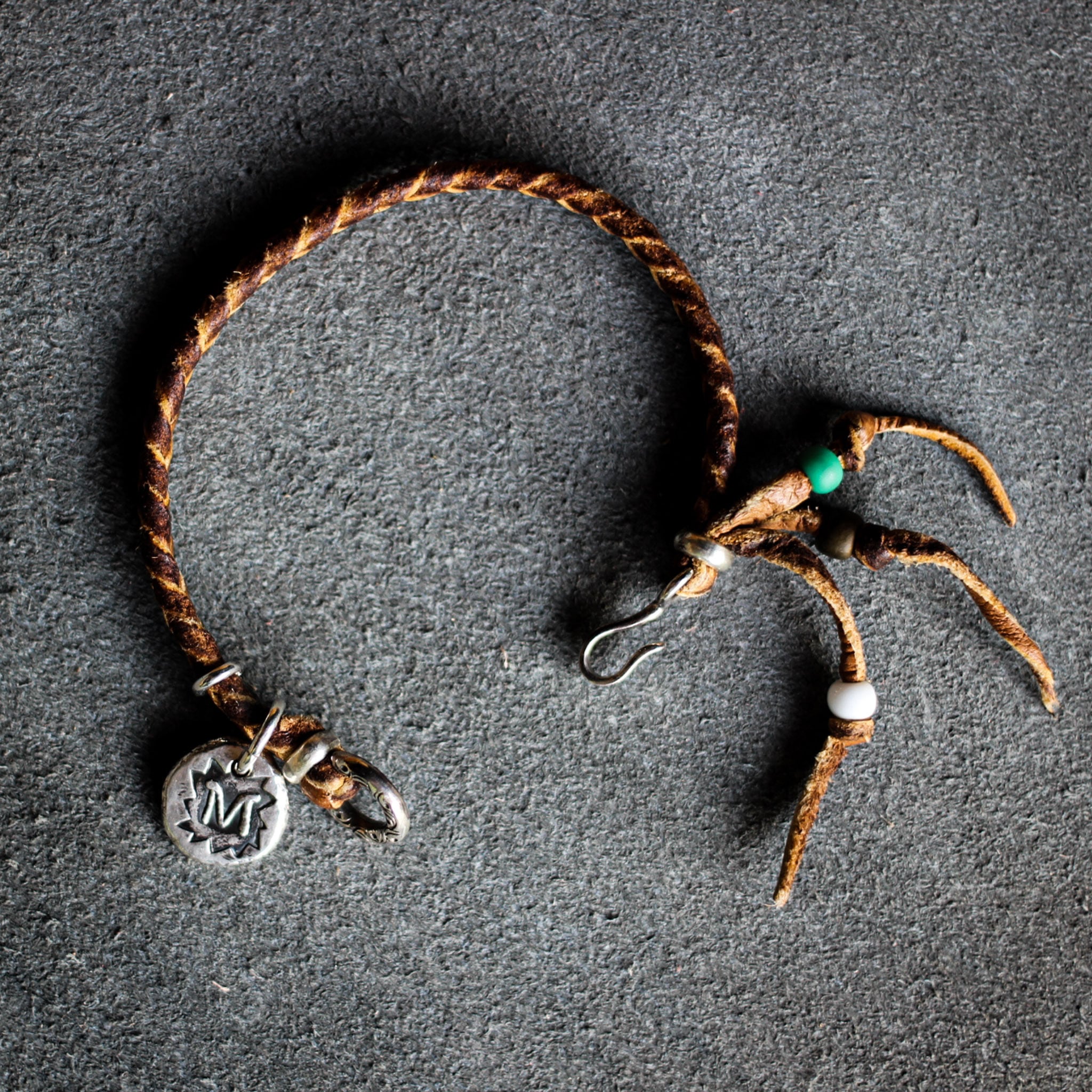 AG FACTORY×MISSIONMANコラボ】レザーブレスレット | MISSIONMAN BASE