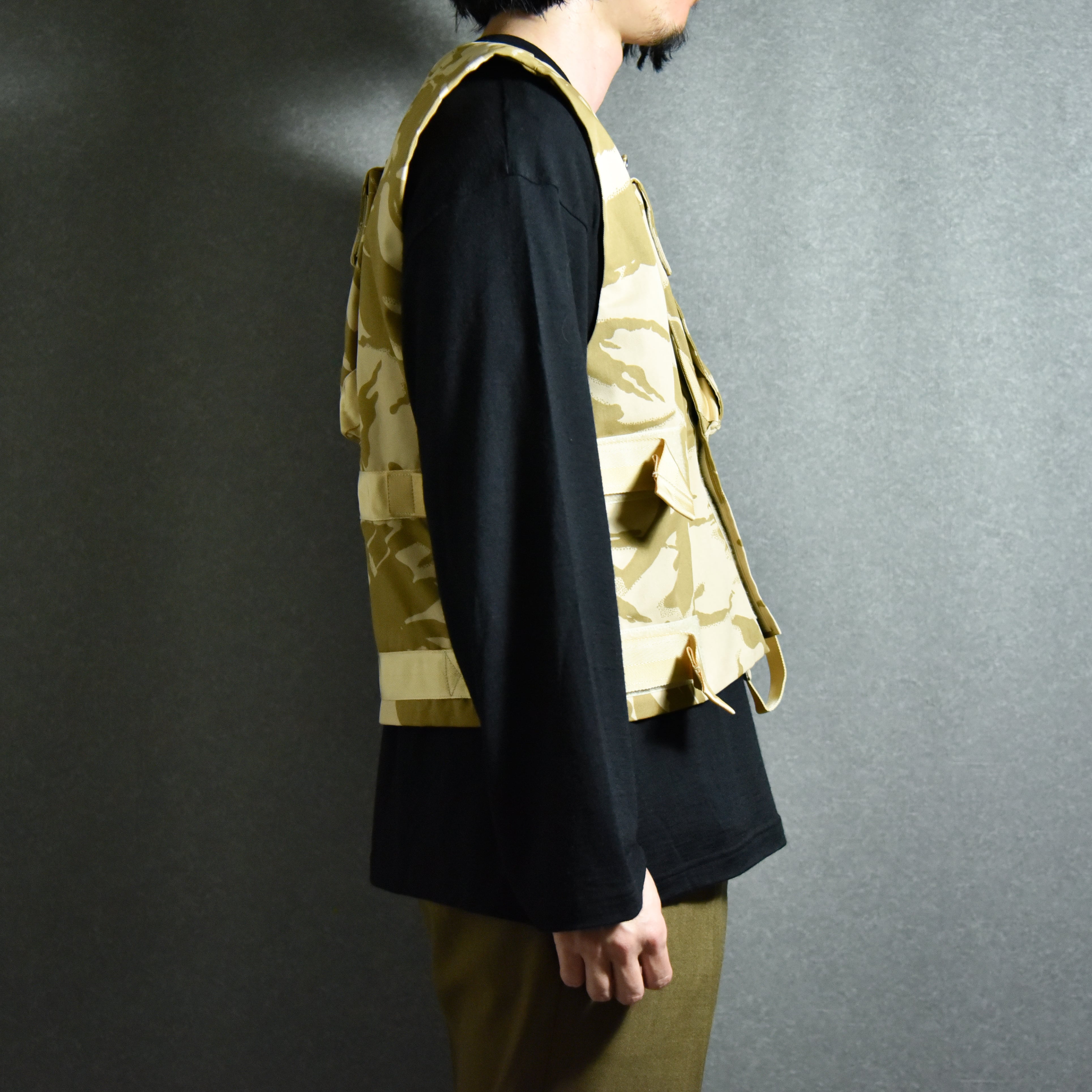 DEAD STOCK】British Army Camouflage Tactical Vest イギリス軍