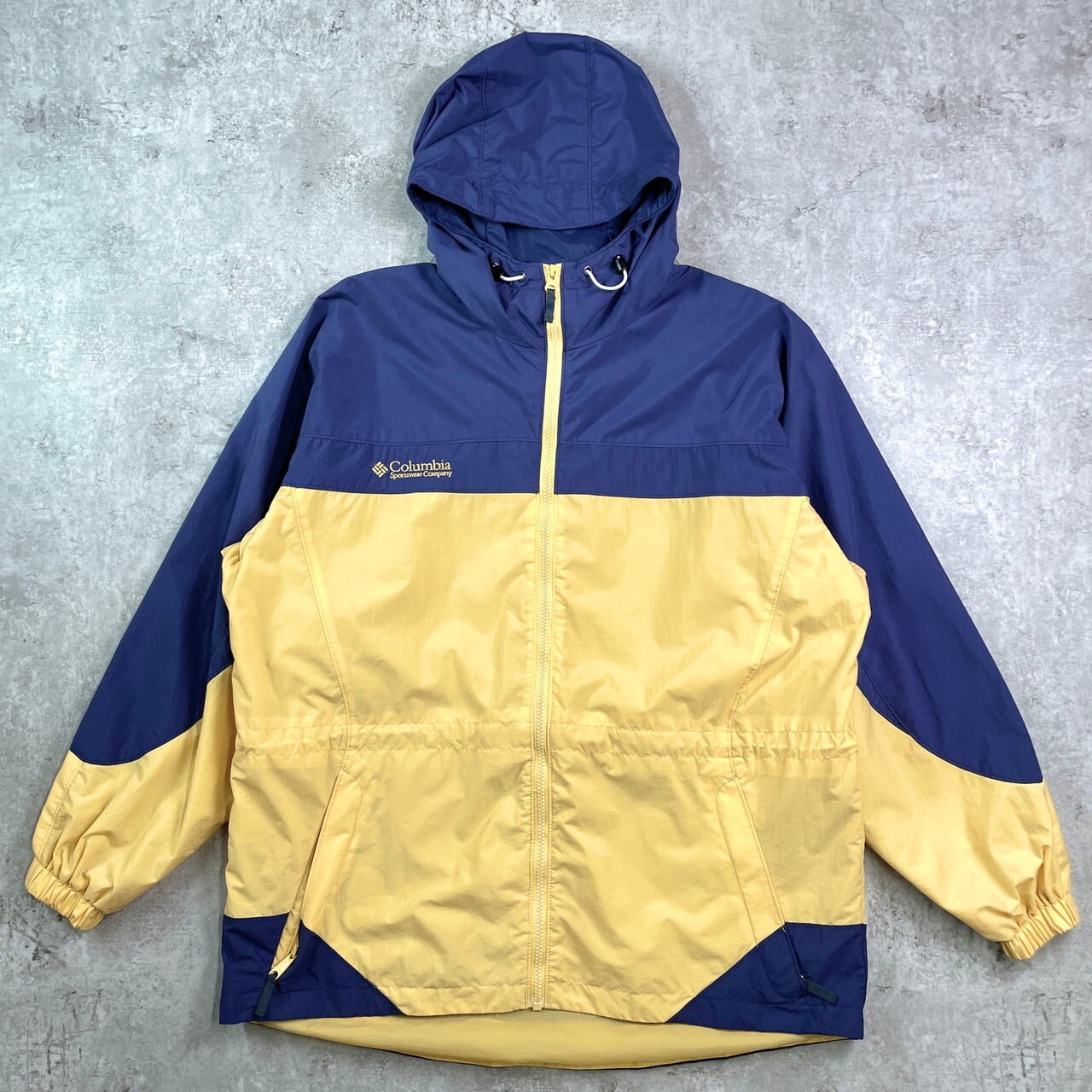 90年代 Columbia コロンビア ナイロンパーカー レディースXL メンズL