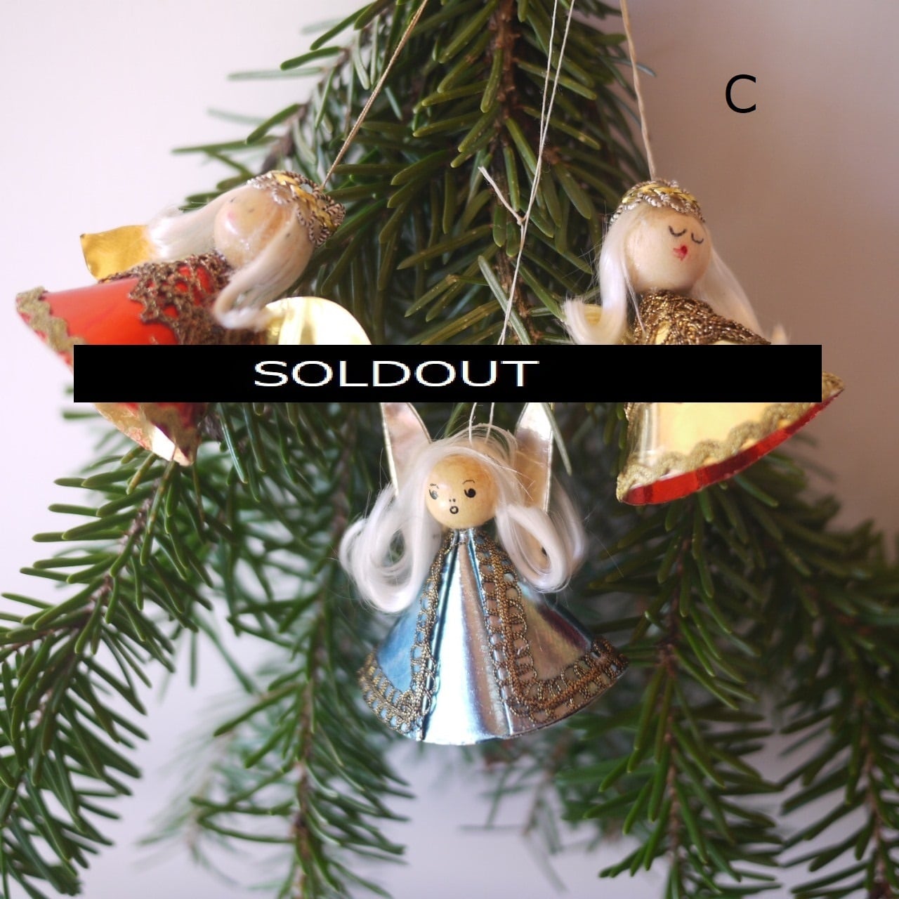 クリスマスの天使3P Conicalエンジェル ドイツ | こりすのパン屋Base店