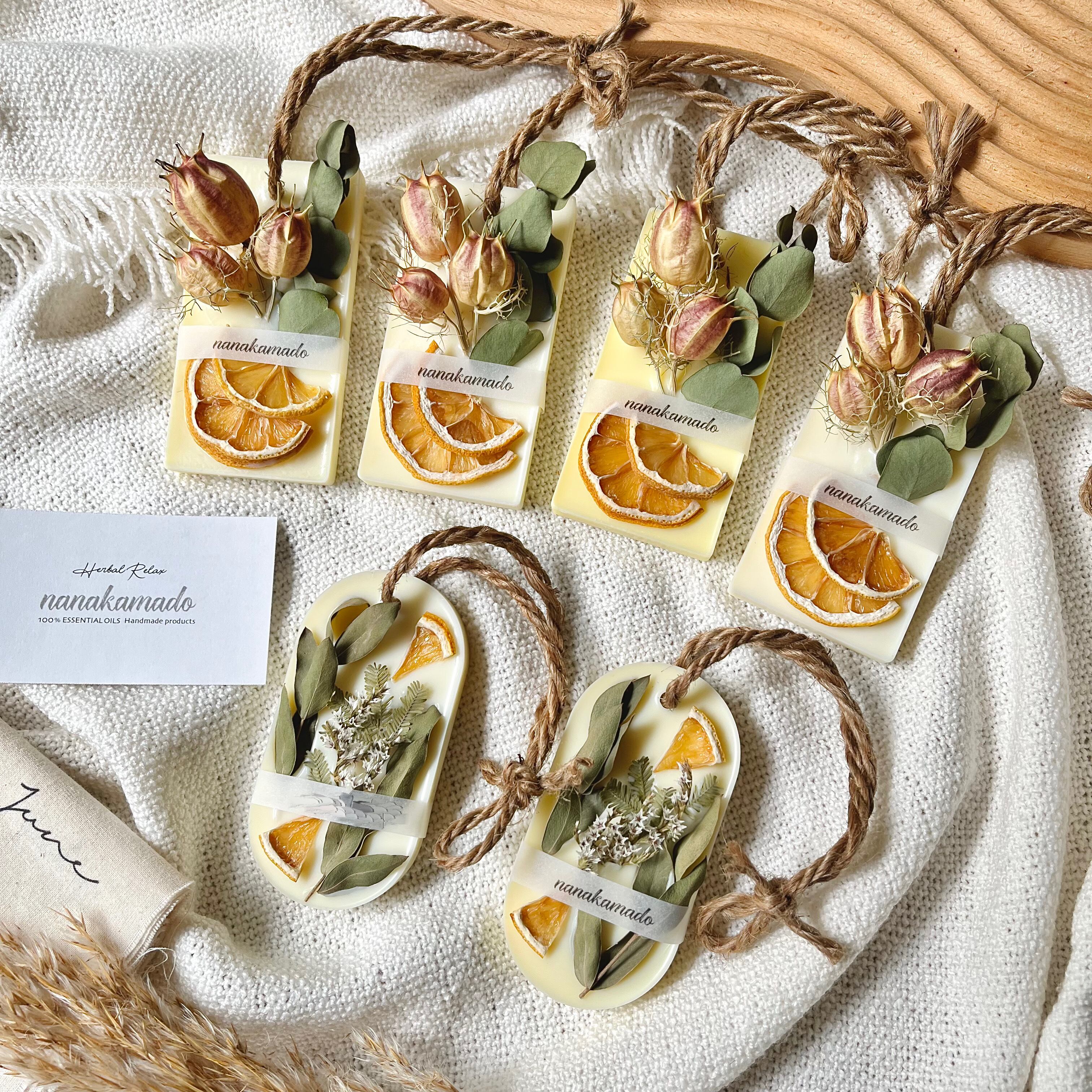 香りが選べる！オシャレなアロマサシェ《○○の香り》アロマワックス