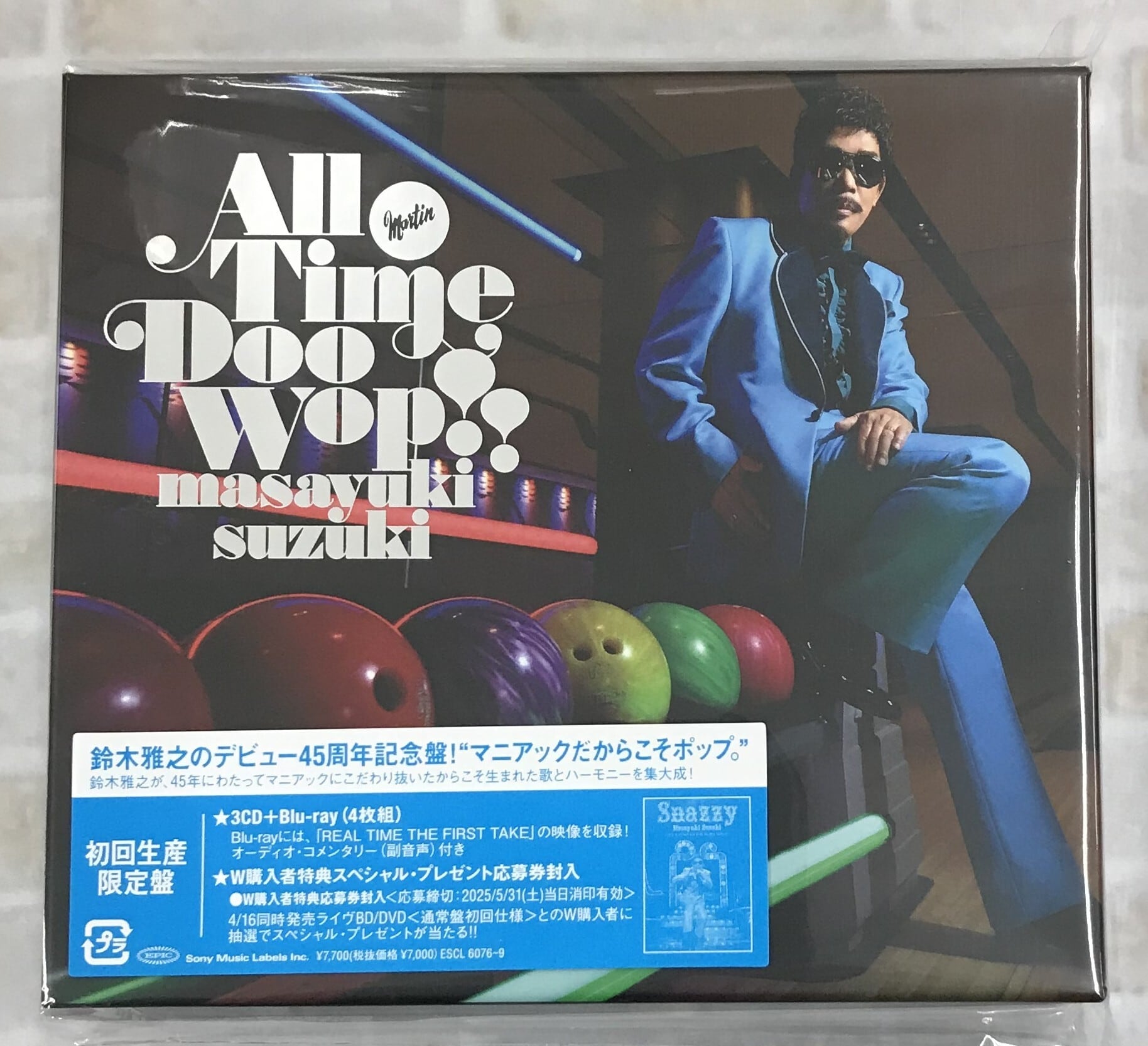 鈴木雅之 / All Time Doo Wop ！！ / 初回生産限定盤 (CD+Blu-ray