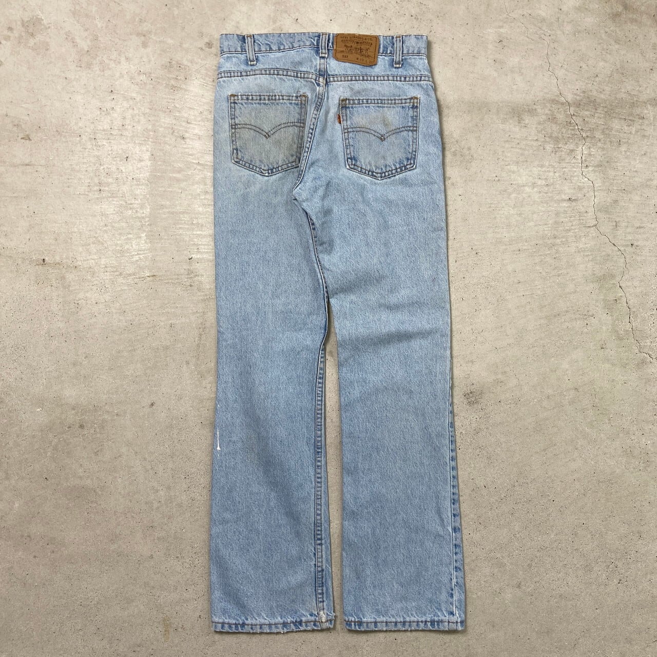 90年代 USA製 Levi's リーバイス 517 ブーツカット フレアデニムパンツ