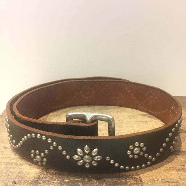 HTC エイチティーシー BELT #24 END VINTAGE BLK 34inch ベルト