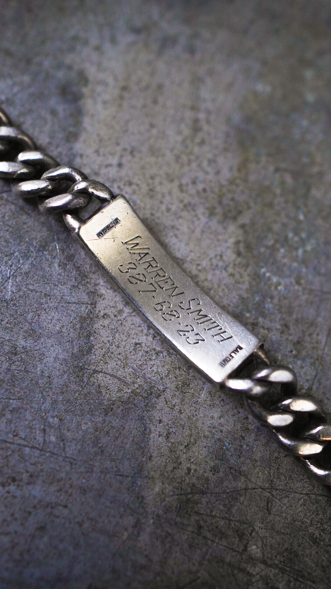 1940s】BALFOUR バルフォア U.S. Navy WWII ID ブレスレット