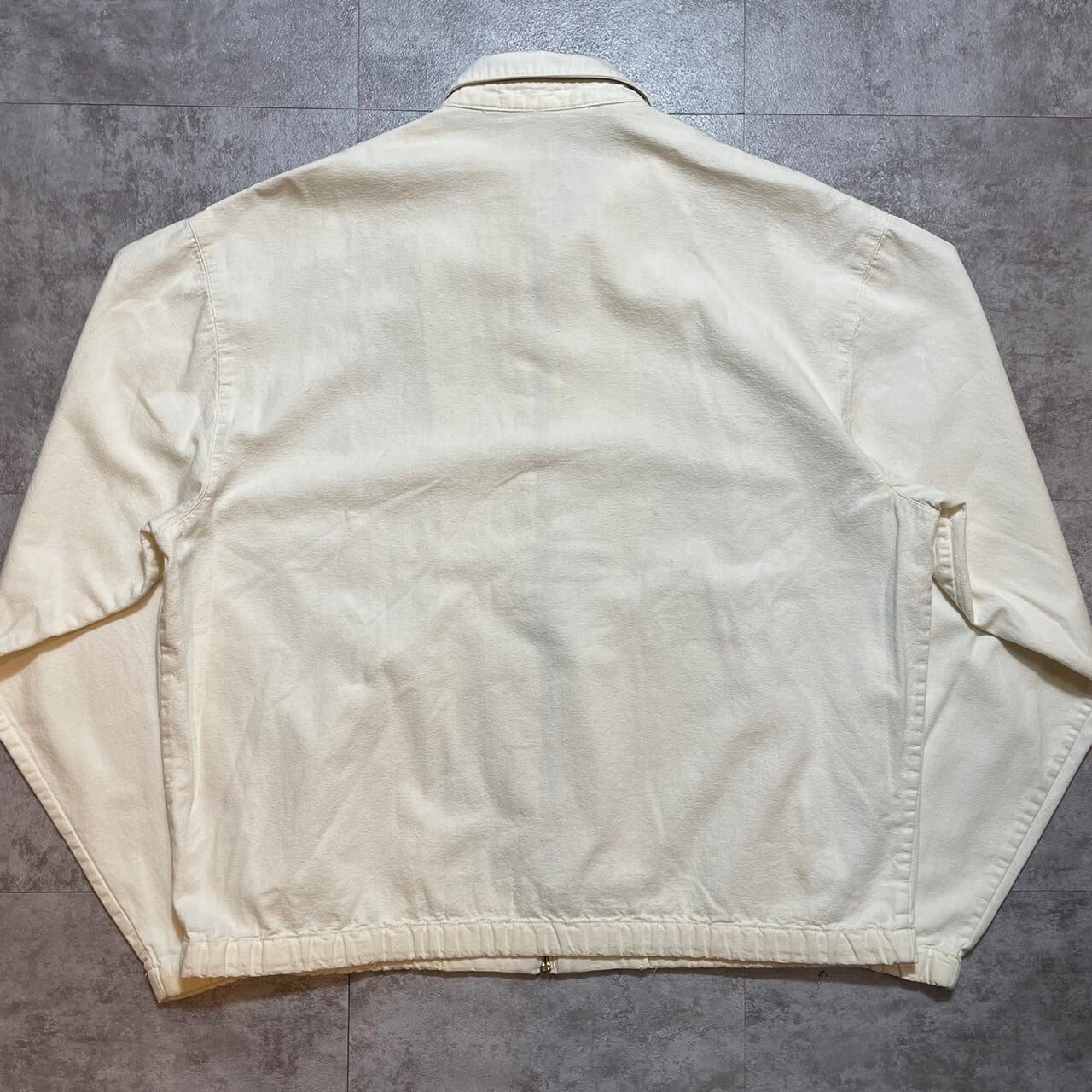 90's POLO RALPH LAUREN(ラルフローレン) White Swing Top Jacket