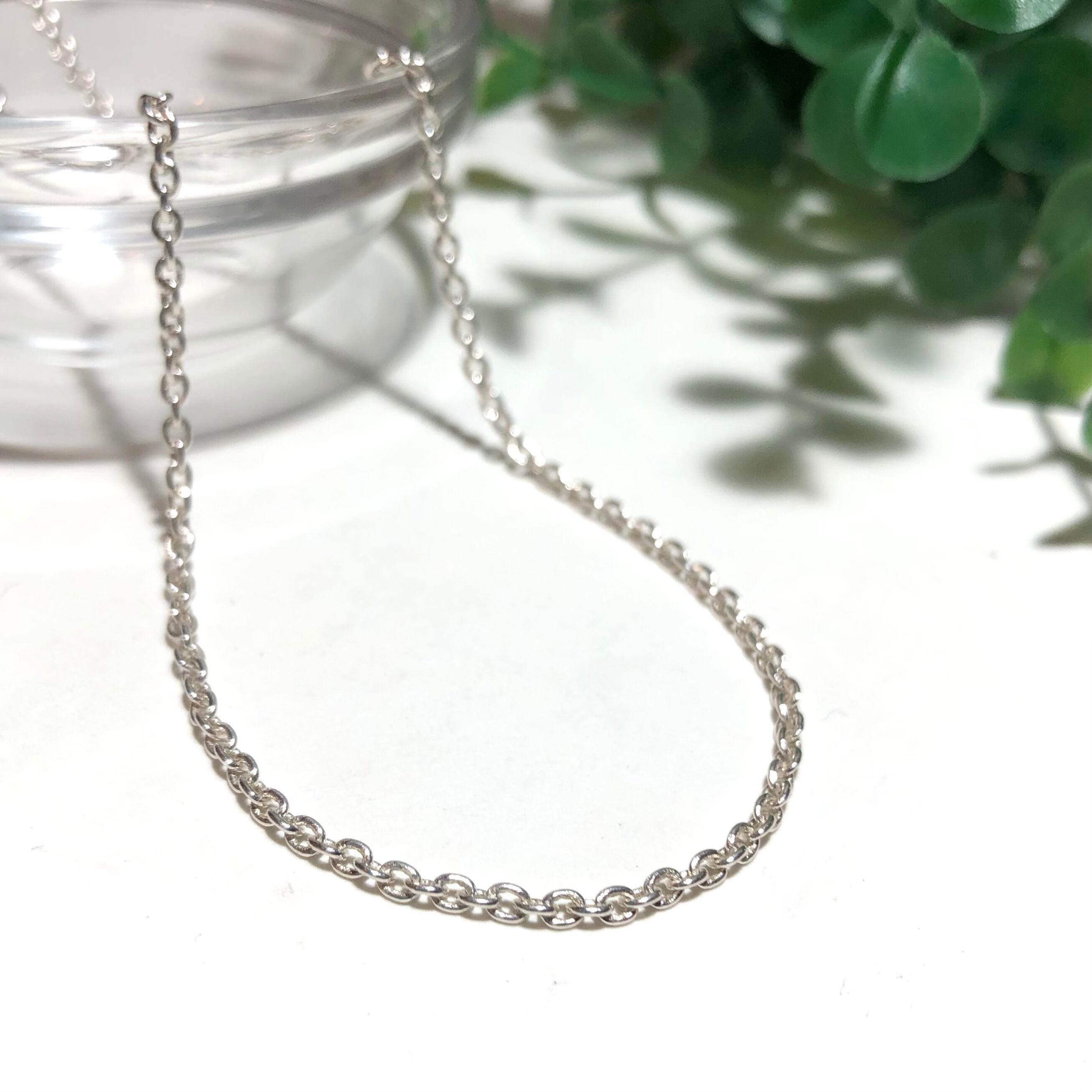 再入荷！純銀製＊あずき2mmチェーン 46cm | ラジェミカ〜silver1000