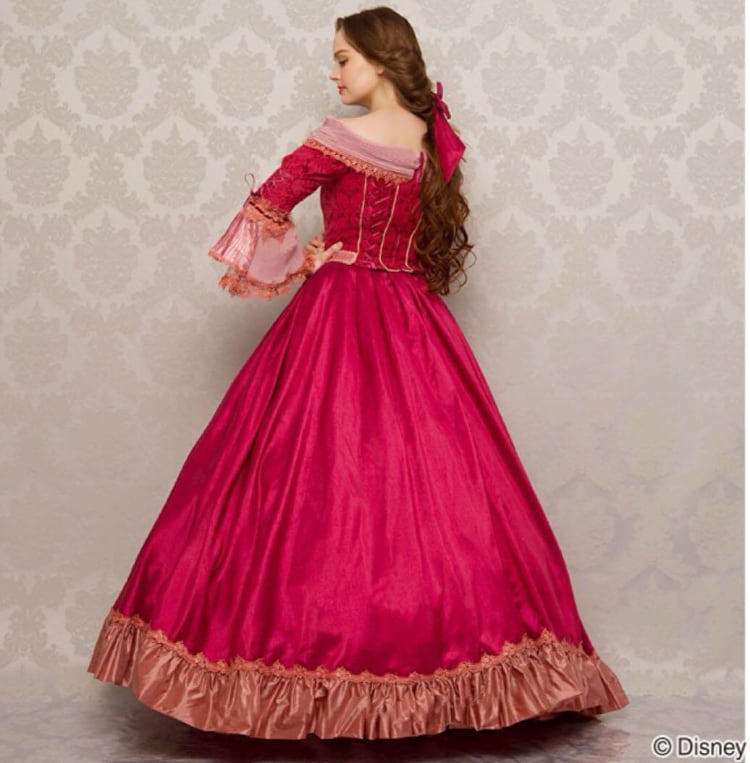 新品 シークレットハニー 美女と野獣 愛の芽生え ドレス Dハロ 衣装