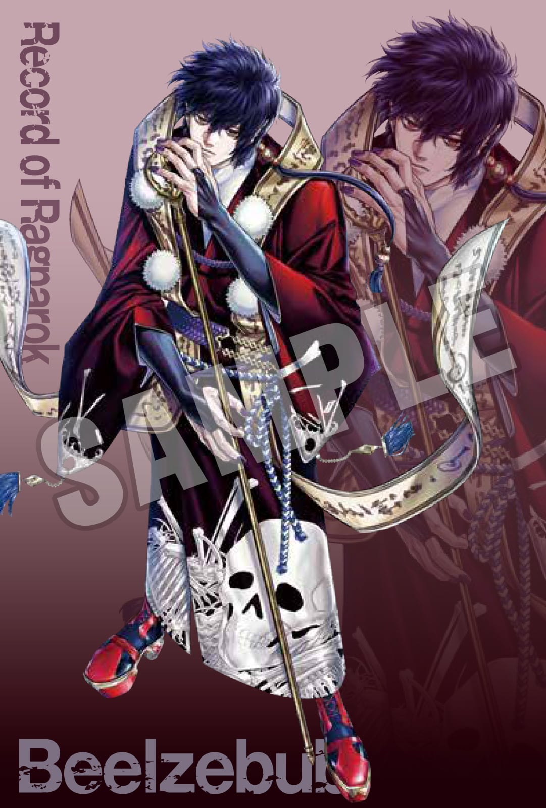 終末のワルキューレ コスチュームチェンジポストカード ベルゼブブ B