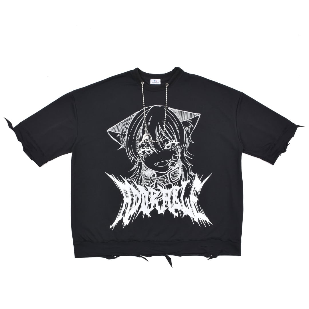 PETダメージ SUPER BIG Tシャツ | VOLCAN&APHRODITE