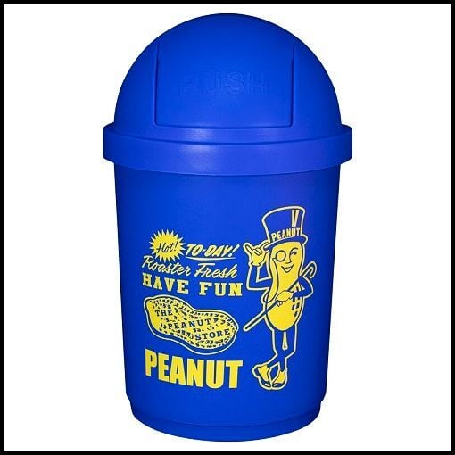 ミスターピーナッツ】ダスト/ボックス/ゴミ箱/35L/アメリカン/雑貨