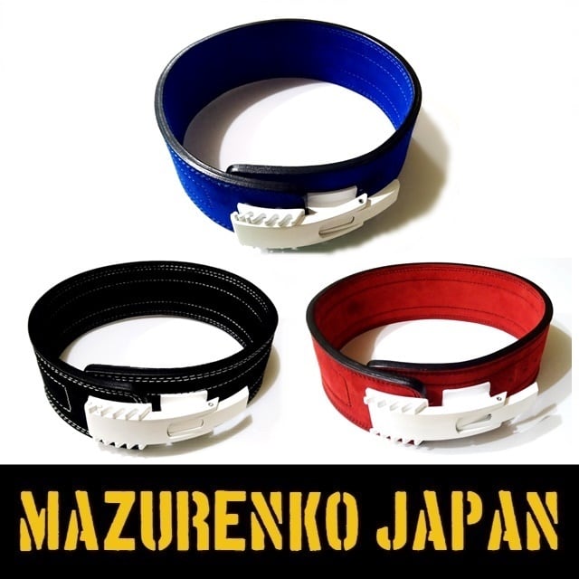 本牛革10mm厚ERGレバーアクションパワーベルト3カラー | アーム