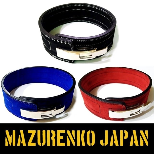 本牛革10mm厚ERGレバーアクションパワーベルト3カラー | アーム