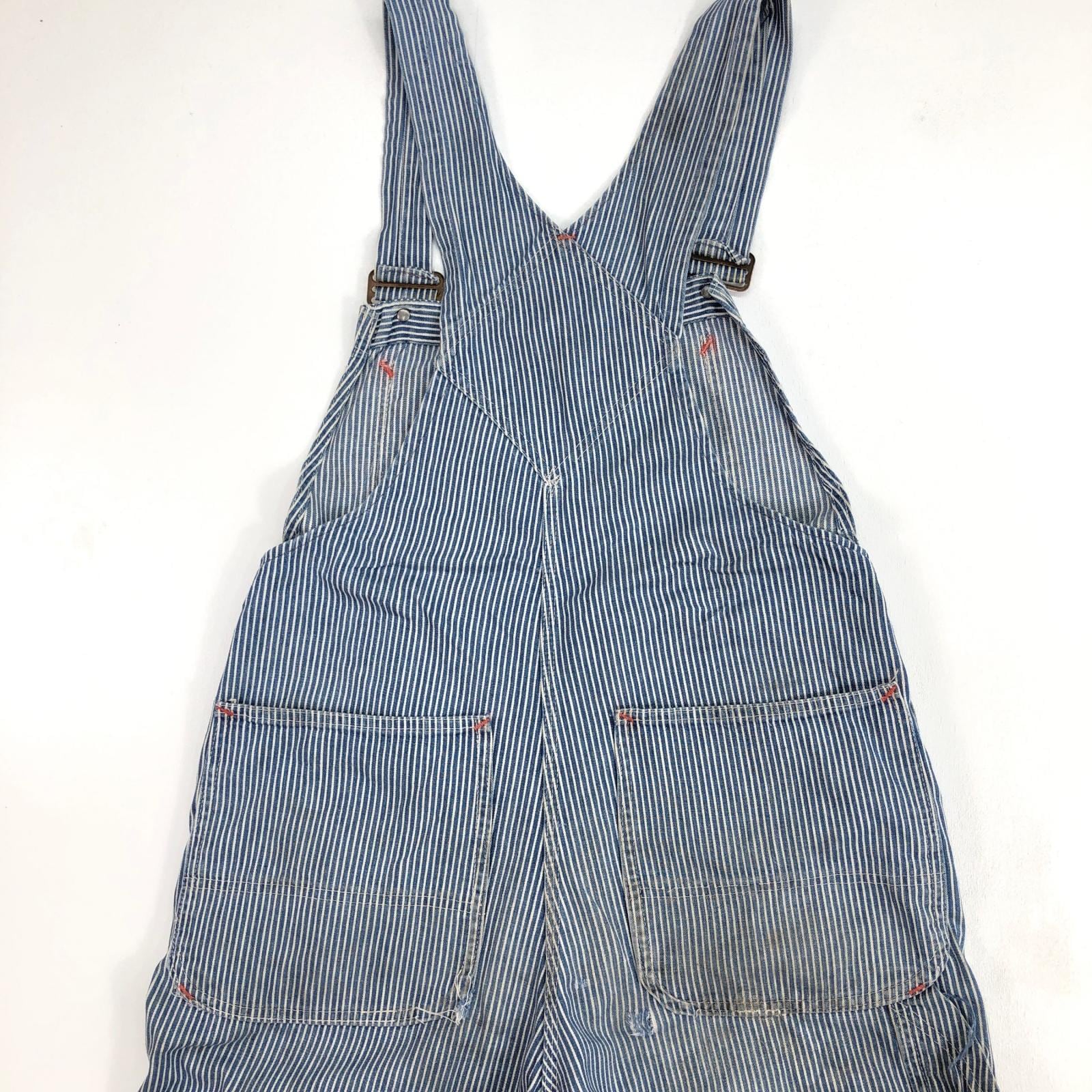 BIG MAC ビッグマック オーバーオール 70年代頃 ヒッコリー ストライプ