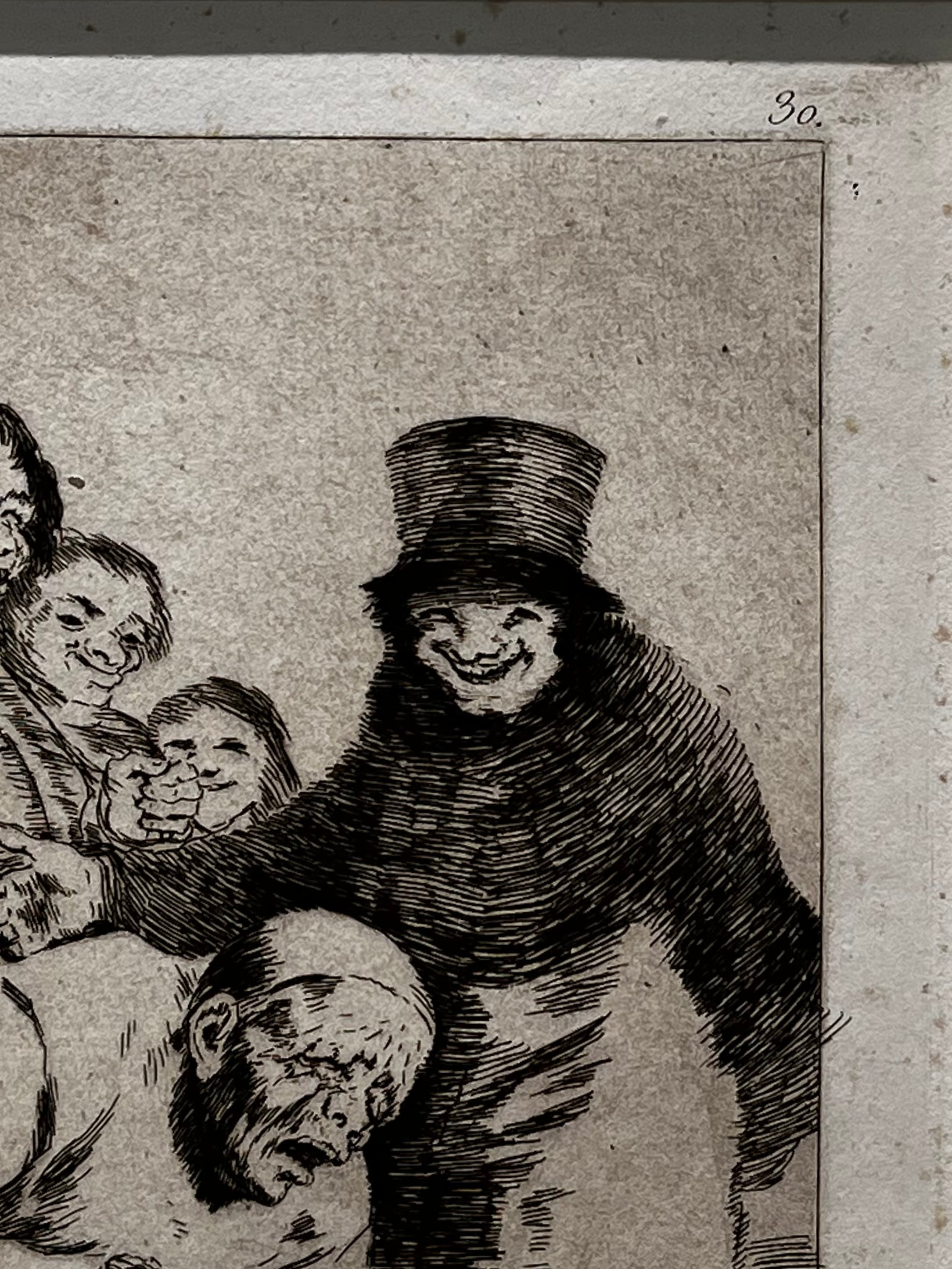 ゴヤ版画/カプリチョスシリーズ No.30 / シートのみ | VIVANT ART