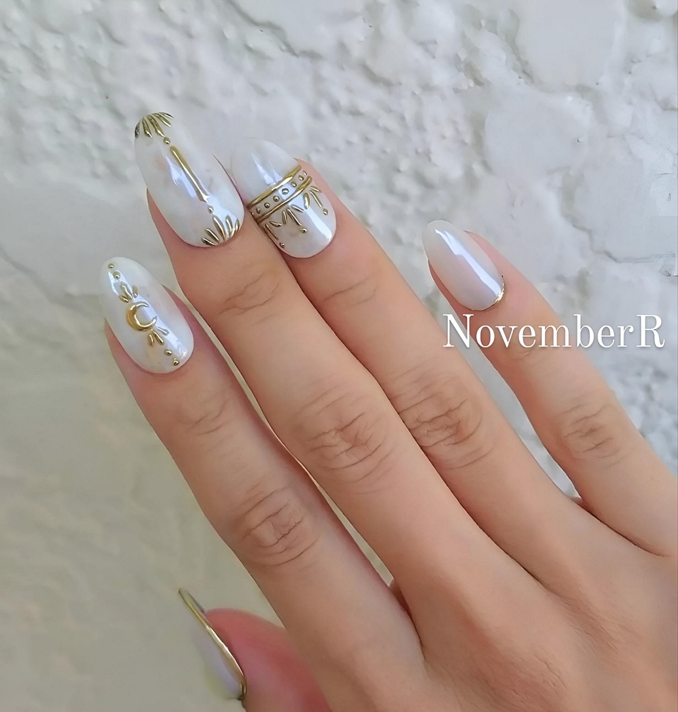 LA624☆ちゅるんボヘミアンネイルチップ | NovemberR 〰️ネイルチップ