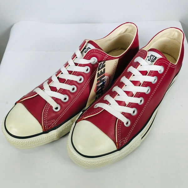 90's CONVERSE コンバース ALL STAR LOW オールスターロー レザー
