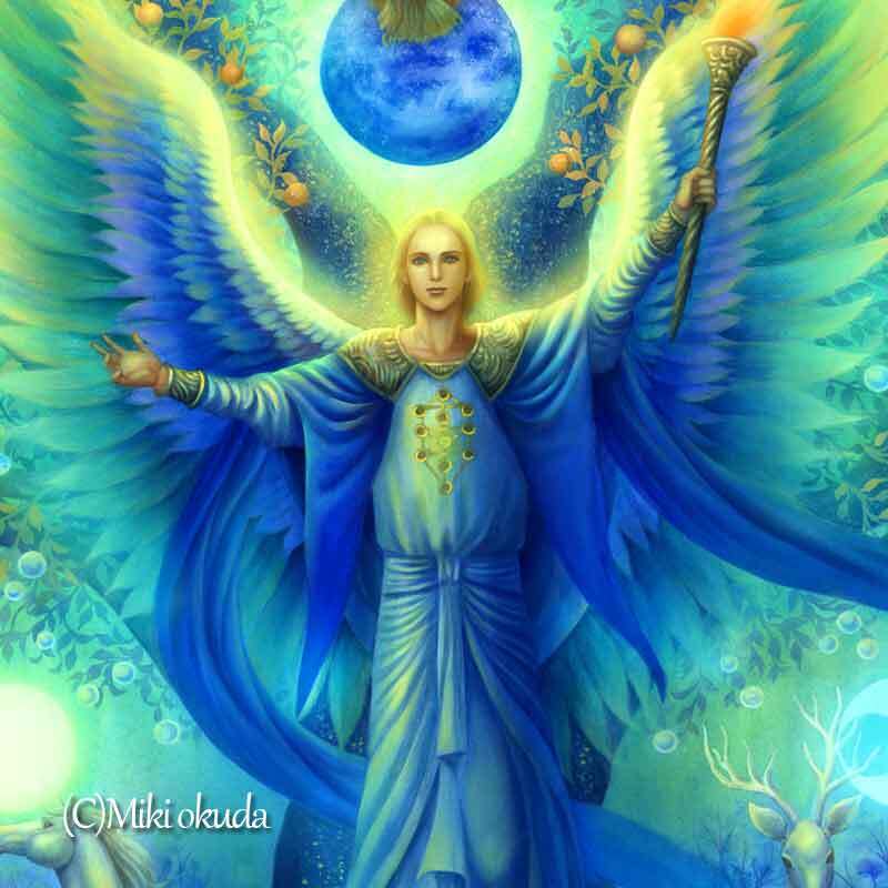 大天使ミカエル】SSサイズ（210㎜×285㎜）│スピリチュアルエンジェル