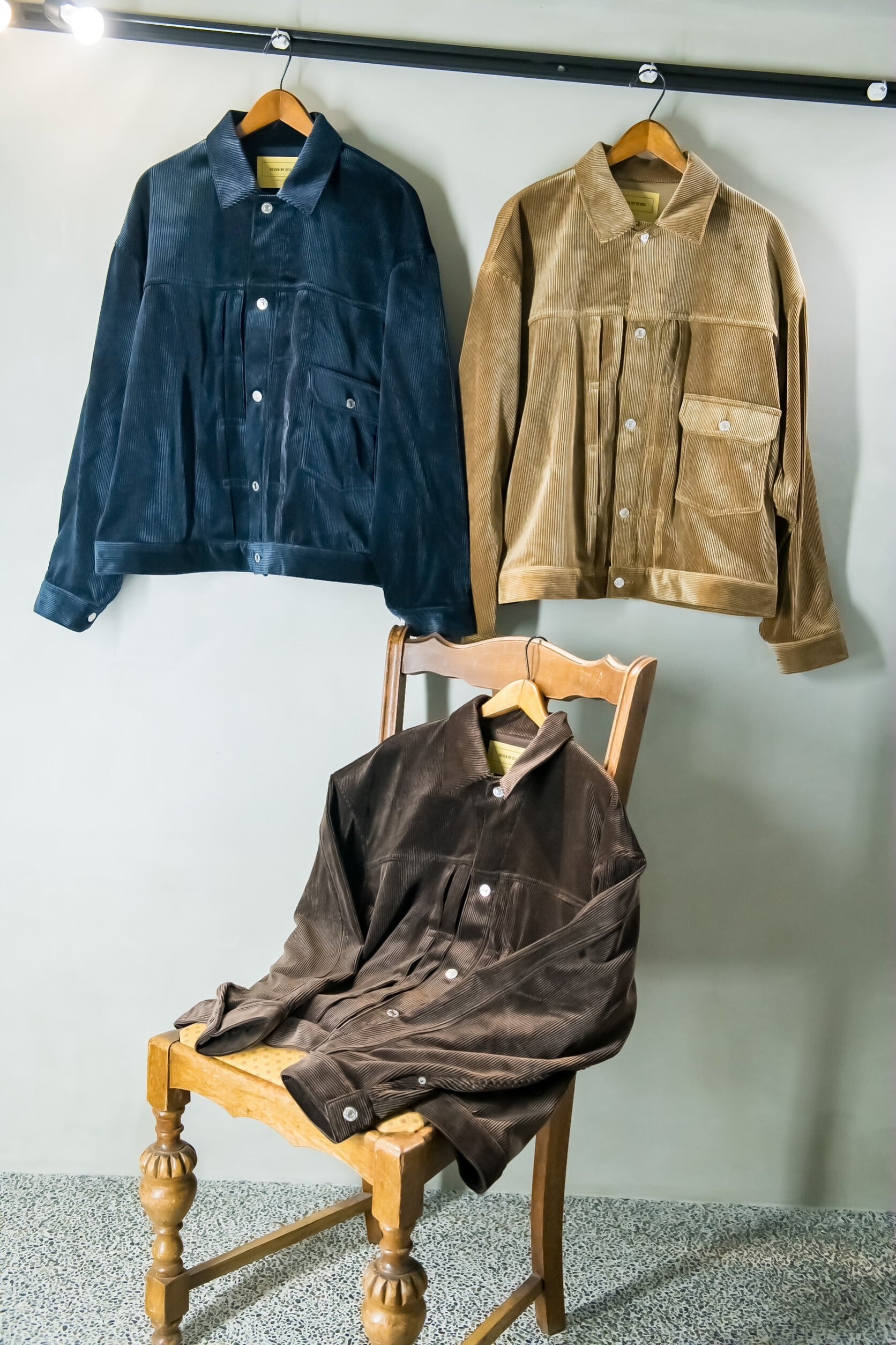 SEVEN BY SEVEN 1STタイプコーデュロイジャケット | NOUVEL des HIOC