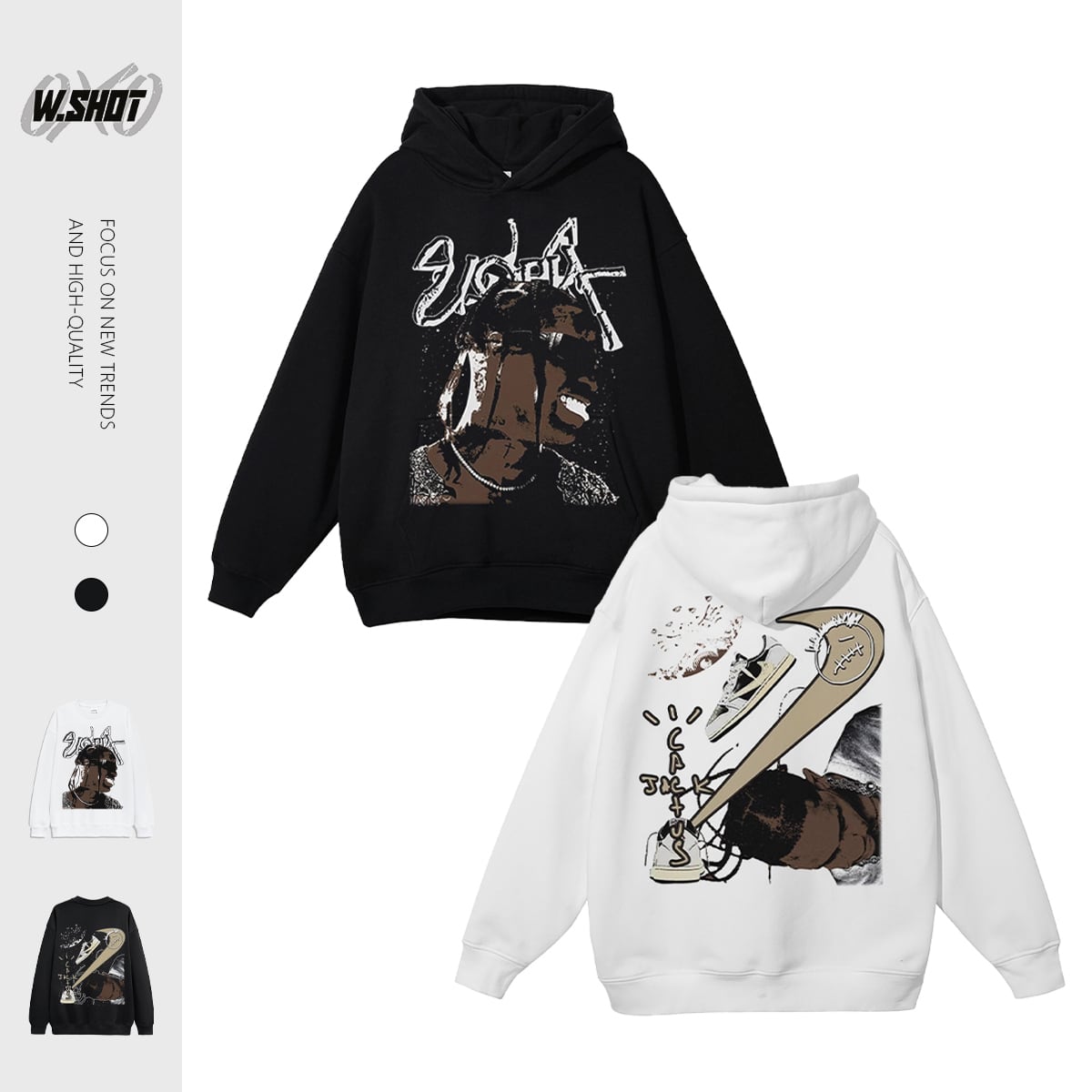 VINTAGE ストリート Travis Scott パーカー/スウェット T1144 | wshot