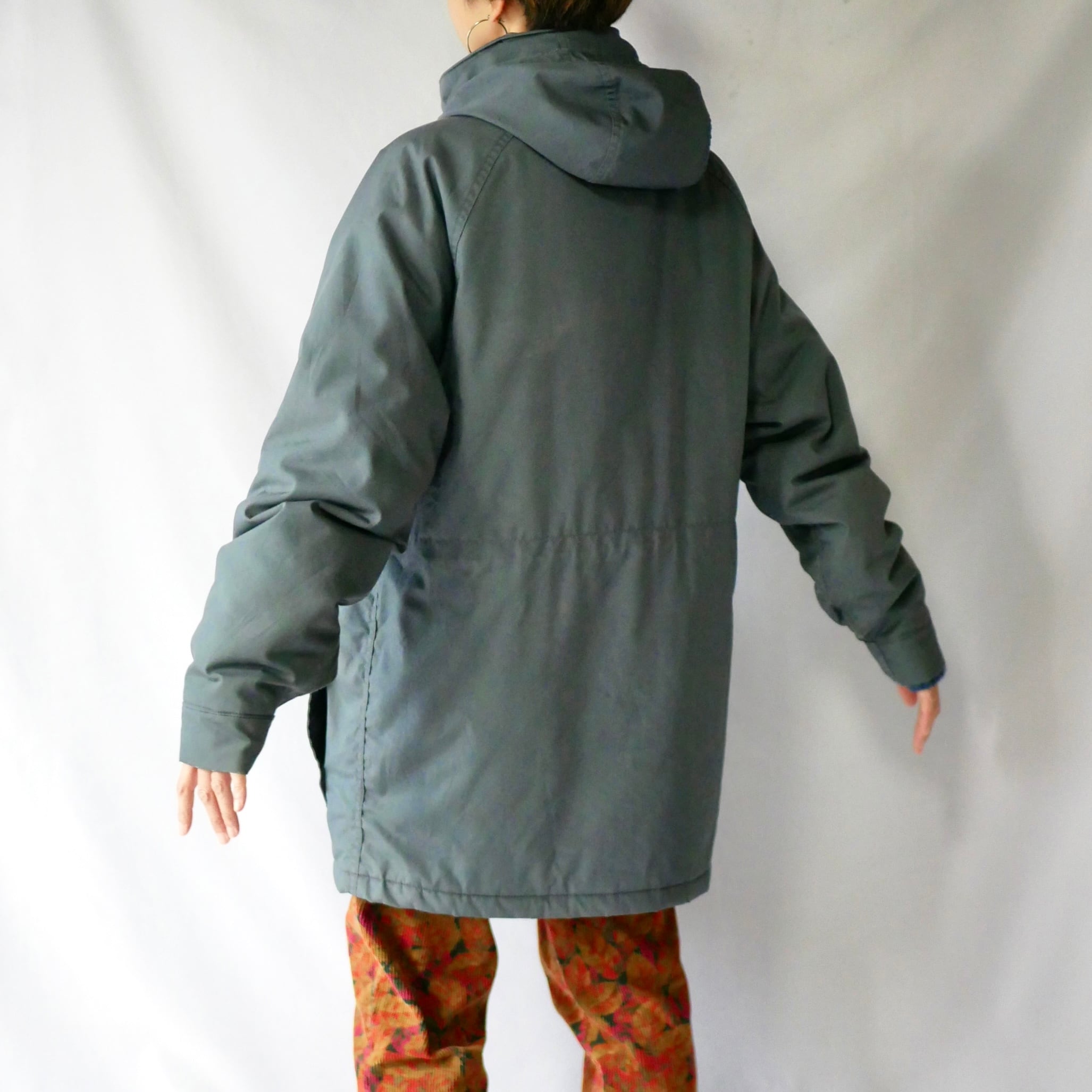 80s Woolrich grey mountain parker ウールリッチ グレー 中綿入り