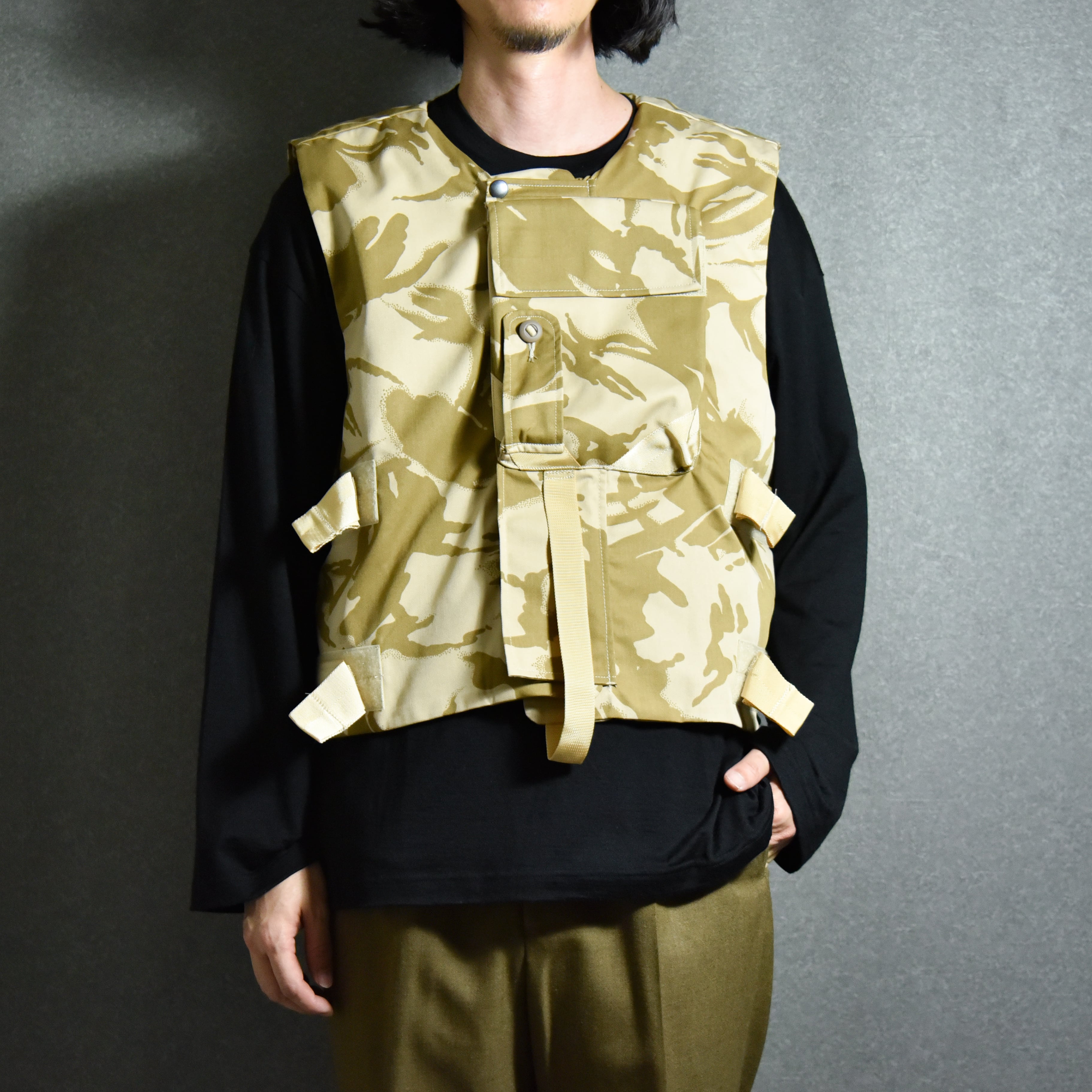 DEAD STOCK】British Army Camouflage Tactical Vest イギリス軍