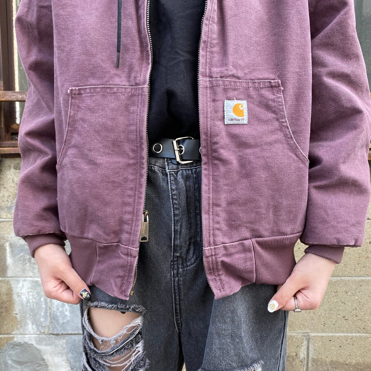 Carhartt カーハート アクティブジャケット ダック地 フルジップ